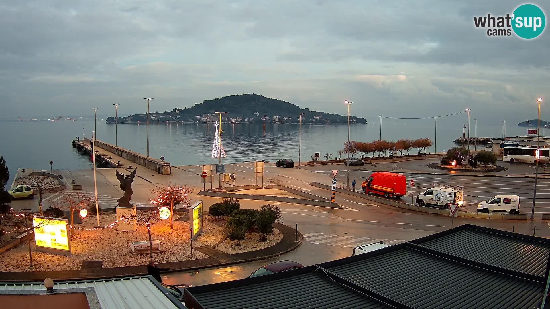 Webcam Ugljan – Preko Ferry to Zadar