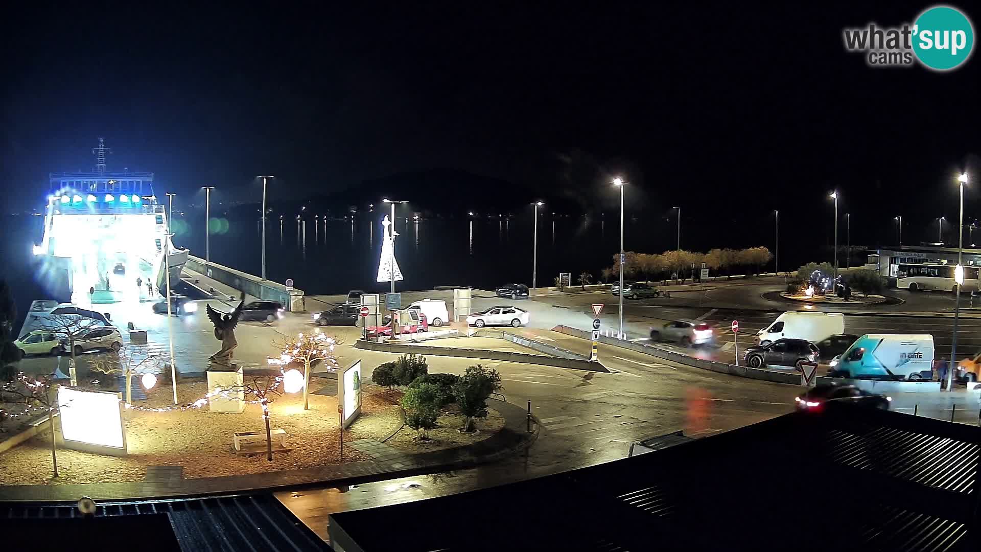 Webcam Ugliano – terminal traghetto da Preko a Zara