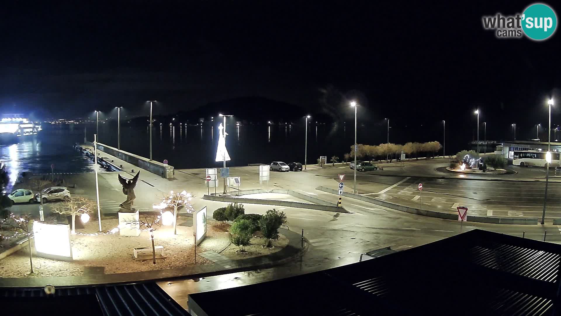 Webcam Ugliano – terminal traghetto da Preko a Zara