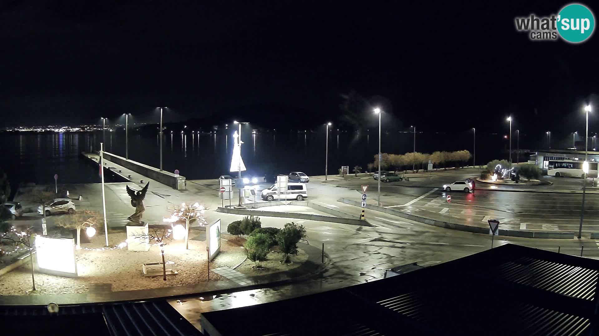 Spletna kamera Ugljan – trajekt Preko – Zadar