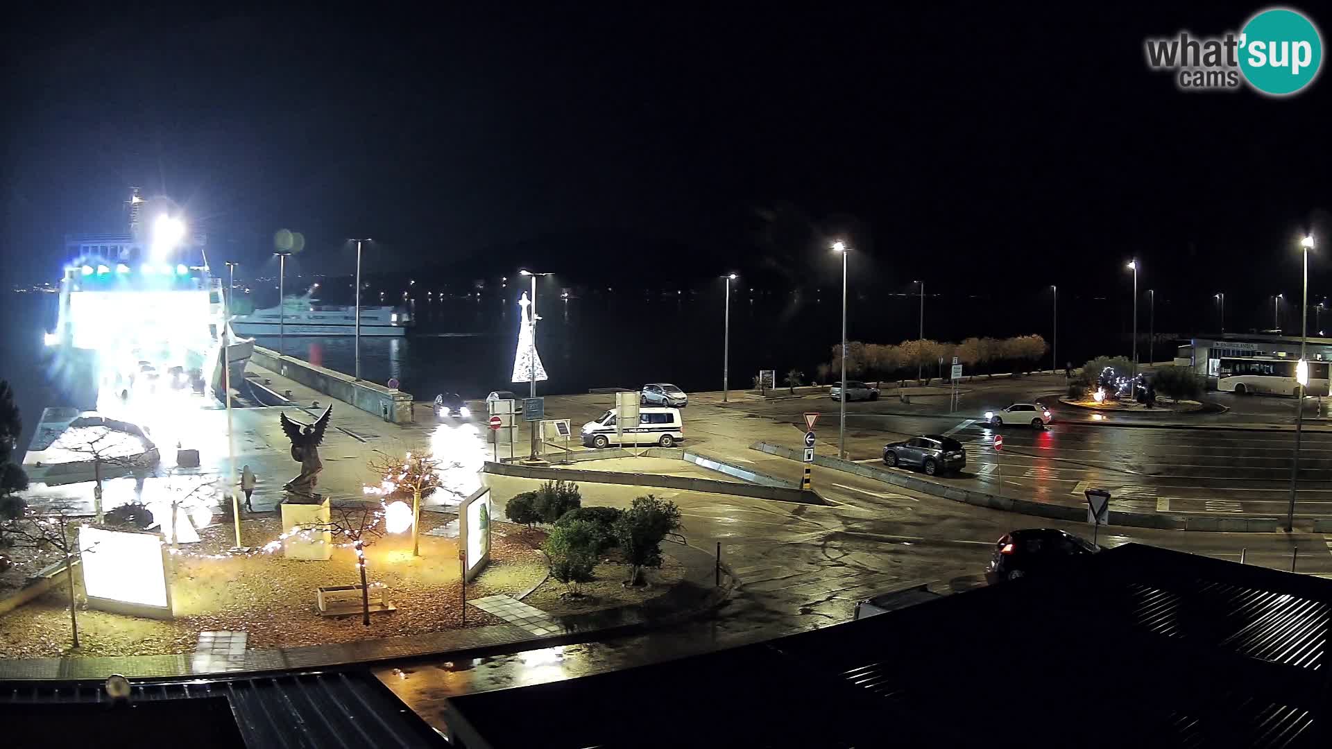 Web kamera Ugljan – Preko trajekt za Zadar