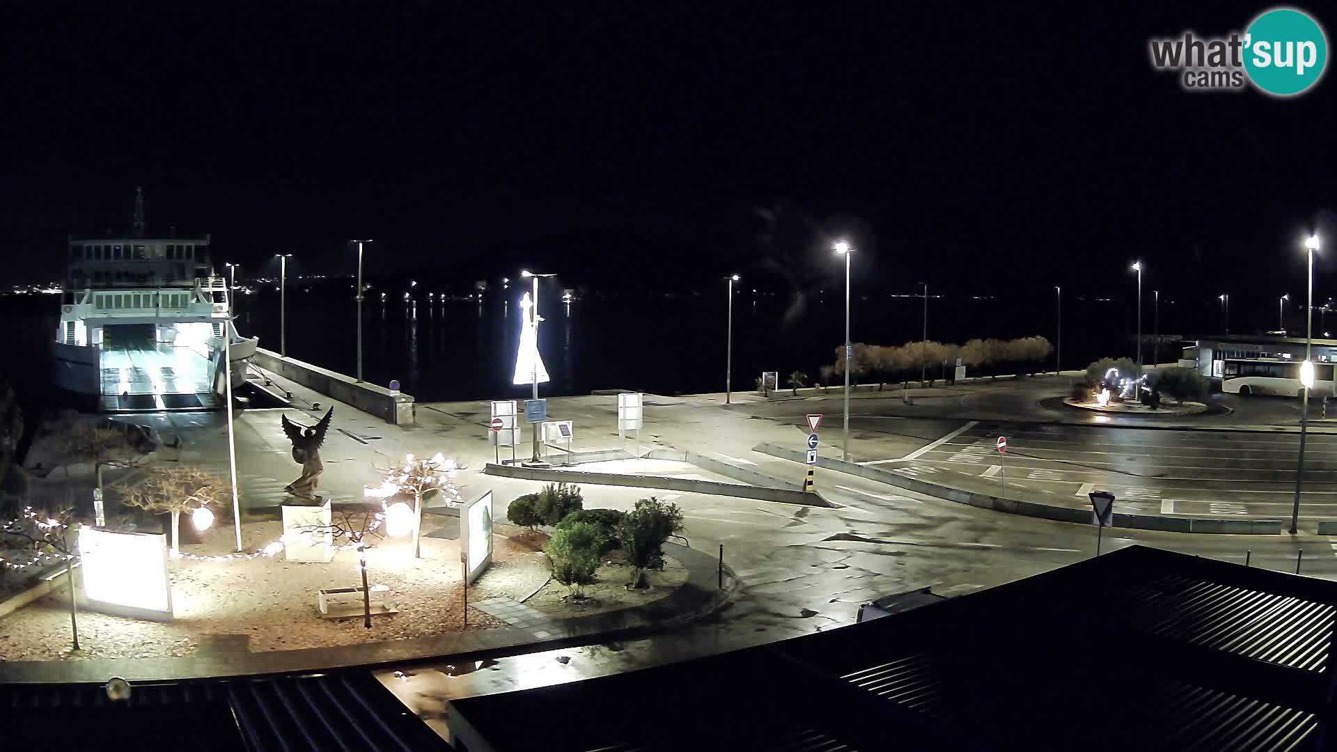 Webcam Ugliano – terminal traghetto da Preko a Zara