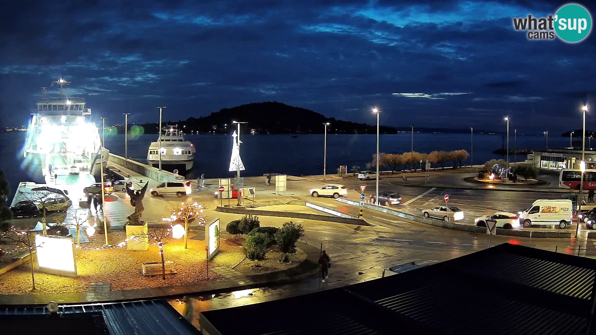 Webcam Ugljan – Preko Ferry to Zadar