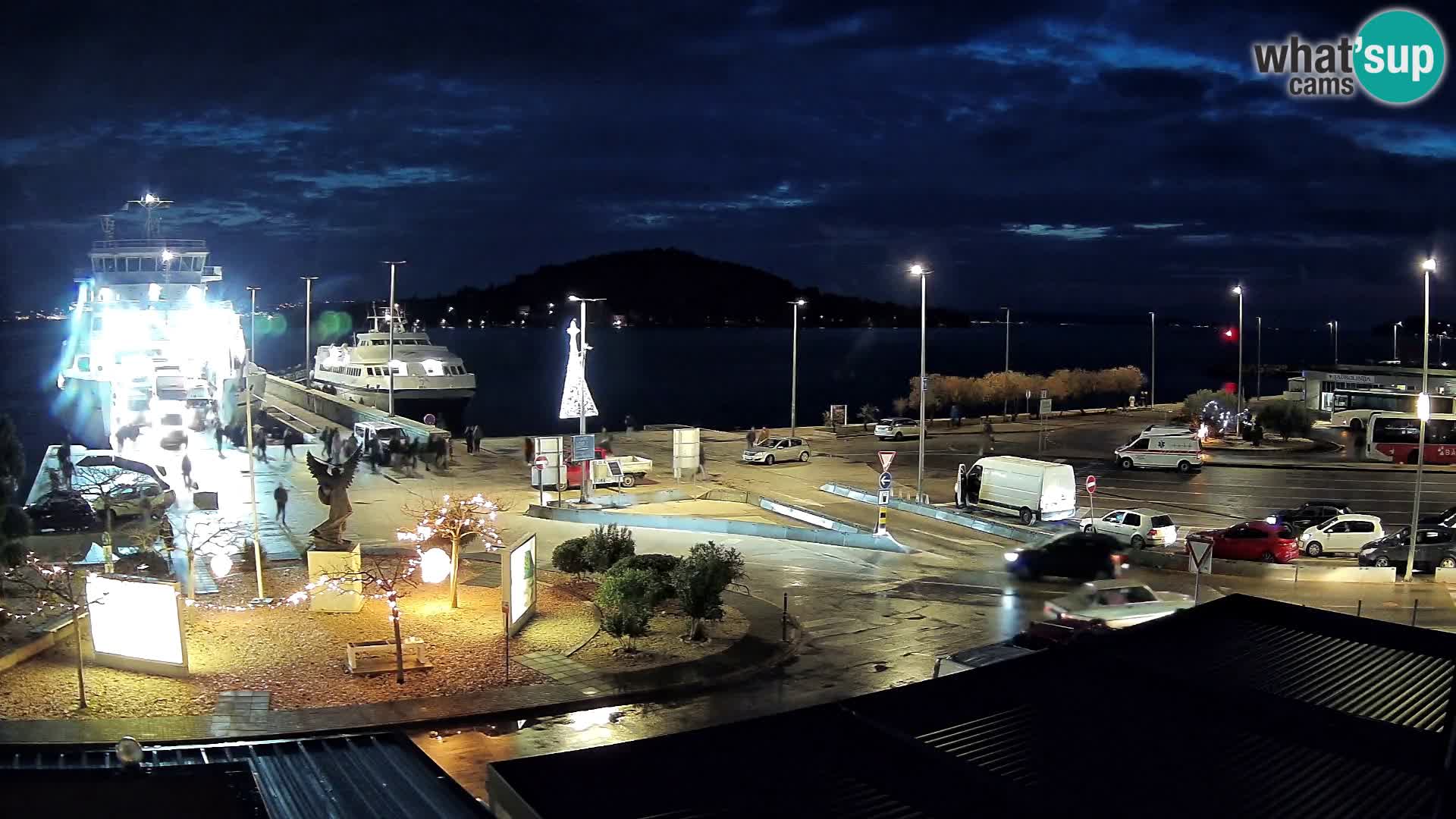 Webcam Ugljan – Preko Ferry to Zadar