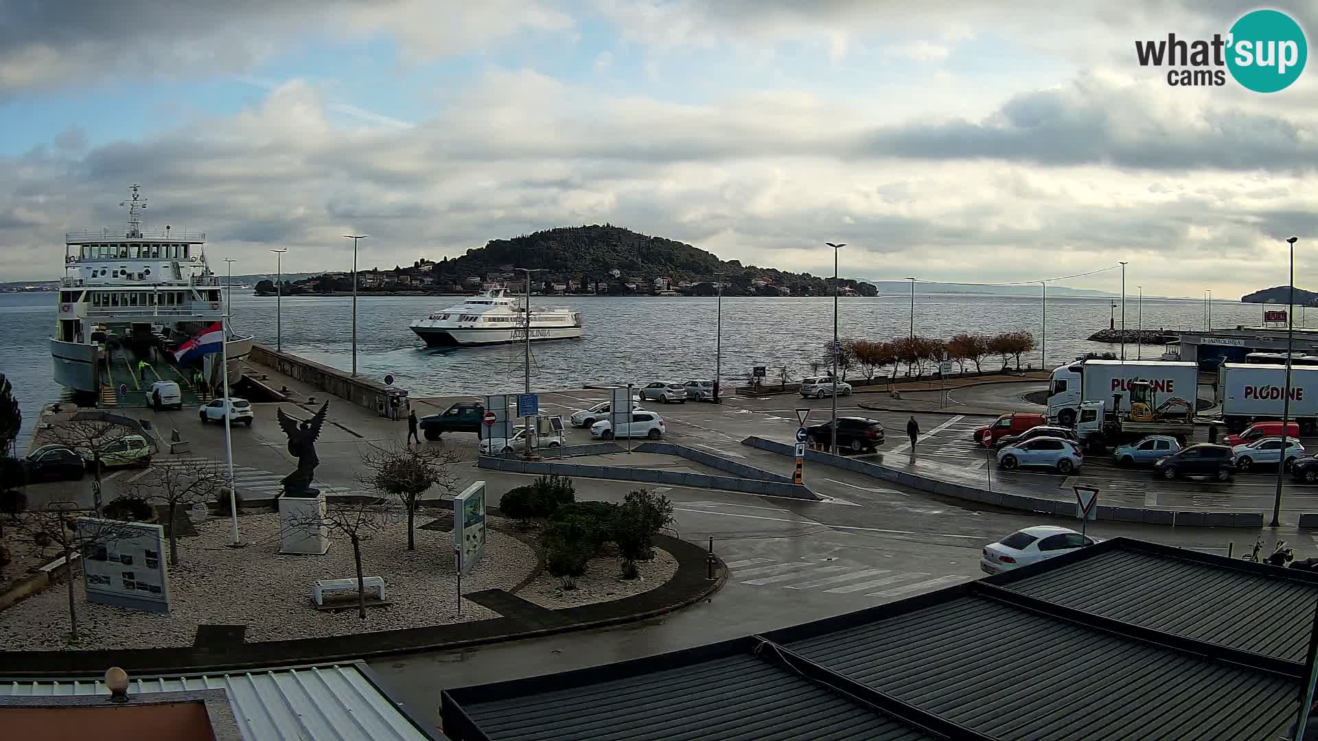 UGLJAN Webcam – Preko-Fähre nach Zadar