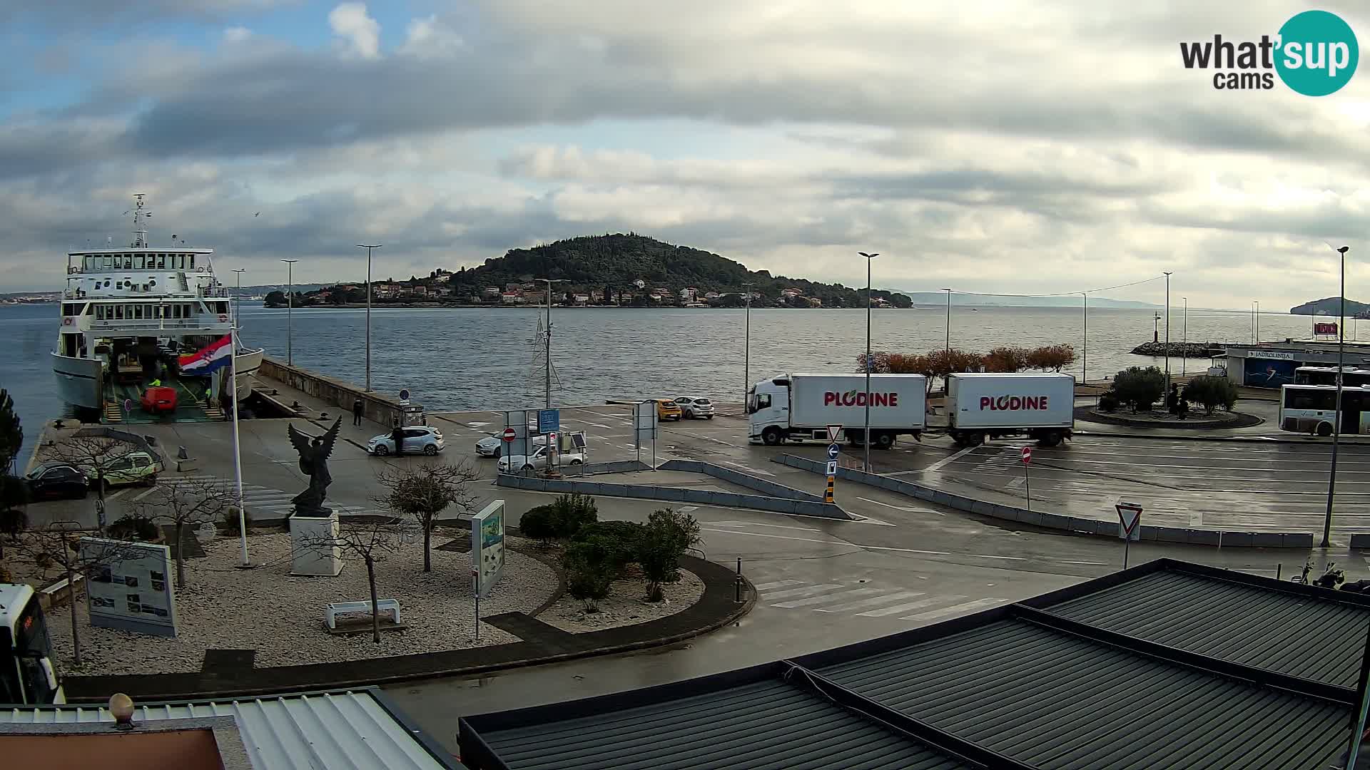 UGLJAN Webcam – Preko-Fähre nach Zadar