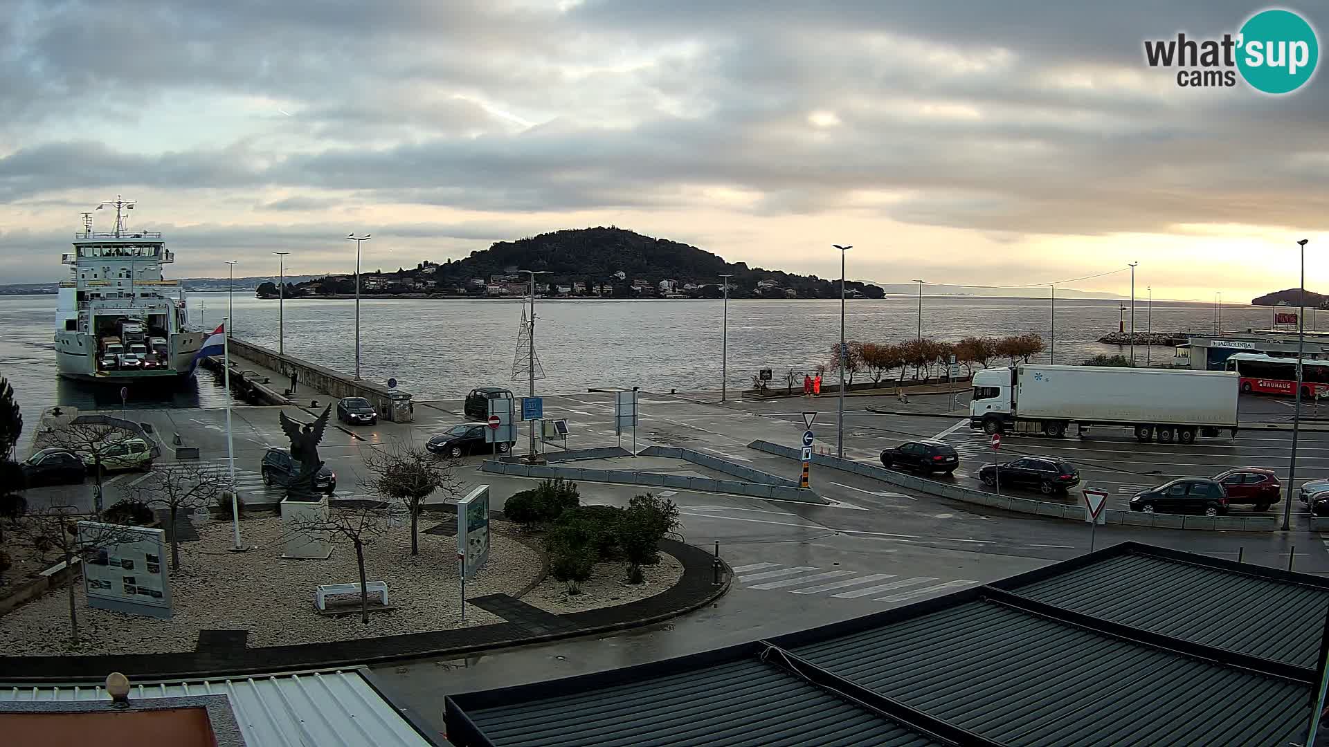 Web cam UGLJAN – Ferry de Preko à Zadar