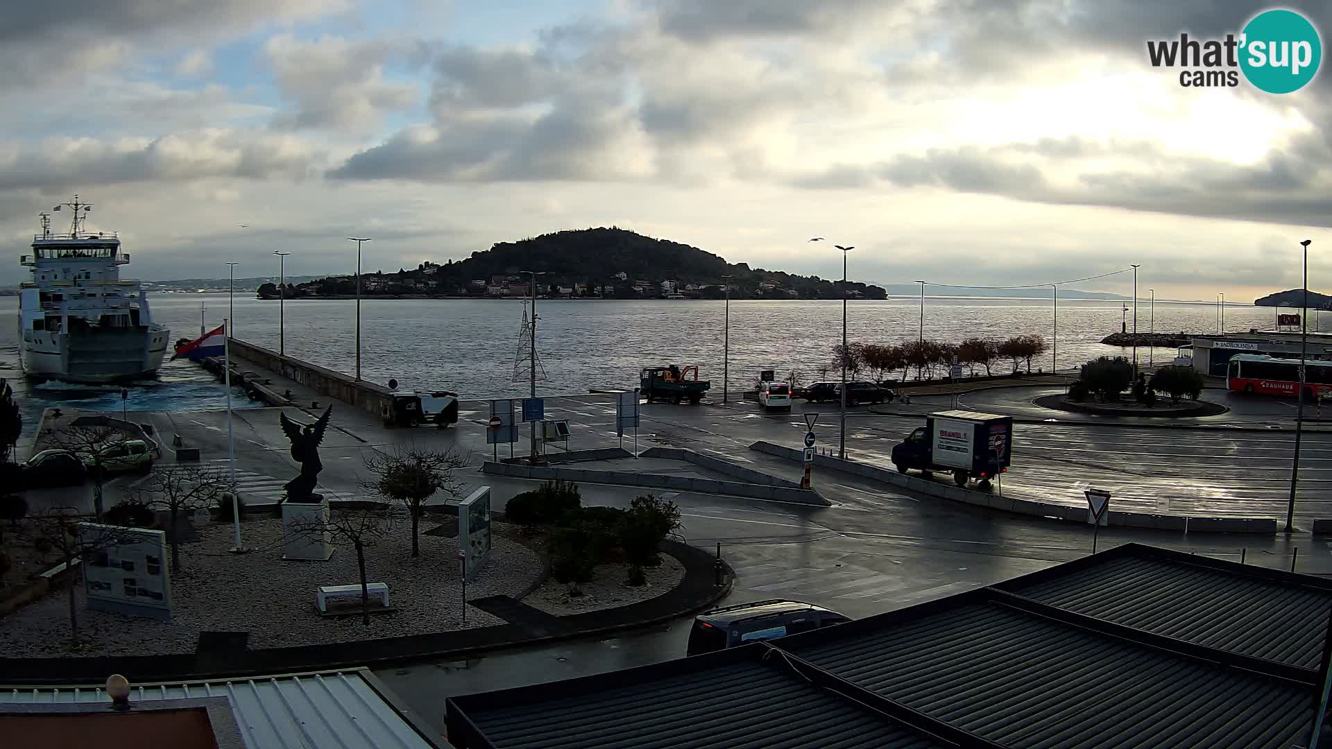 UGLJAN Webcam – Preko-Fähre nach Zadar