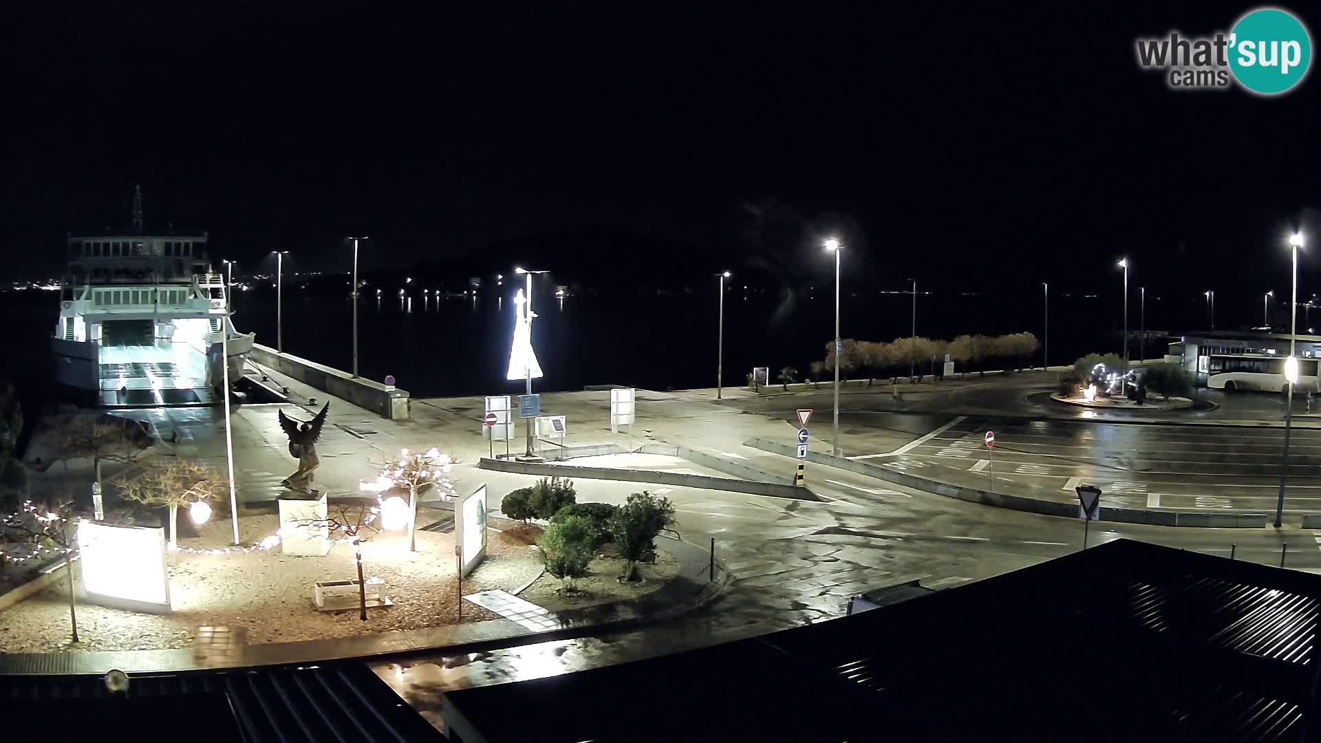 Spletna kamera Ugljan – trajekt Preko – Zadar