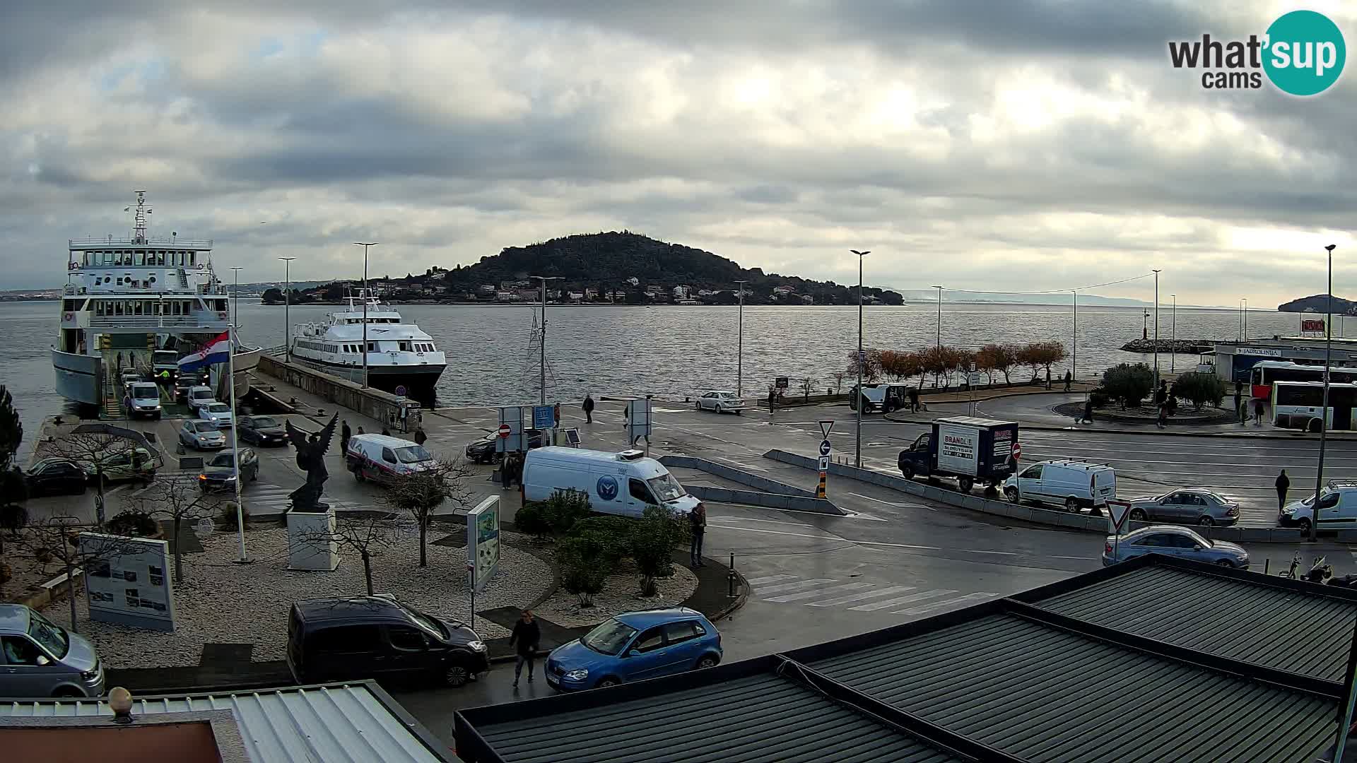 Web cam UGLJAN – Ferry de Preko à Zadar