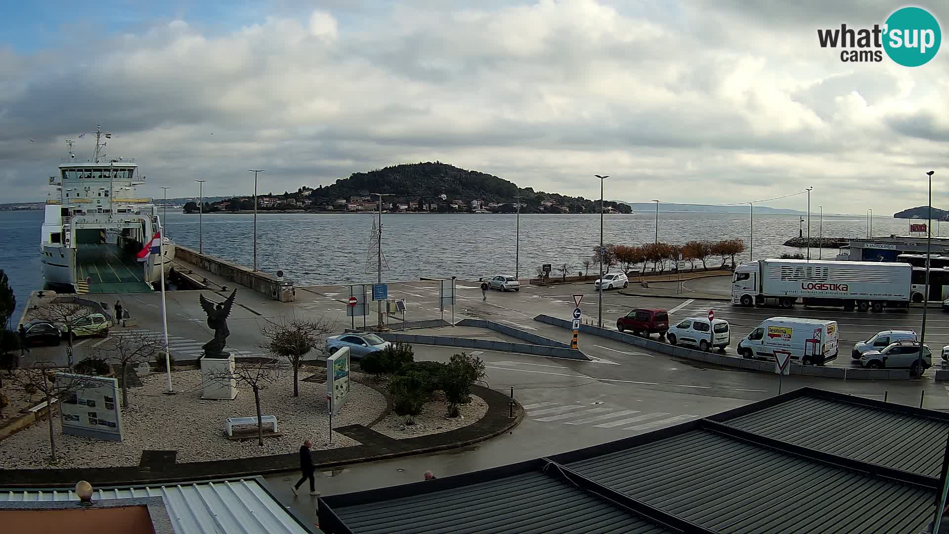 Web cam UGLJAN – Ferry de Preko à Zadar