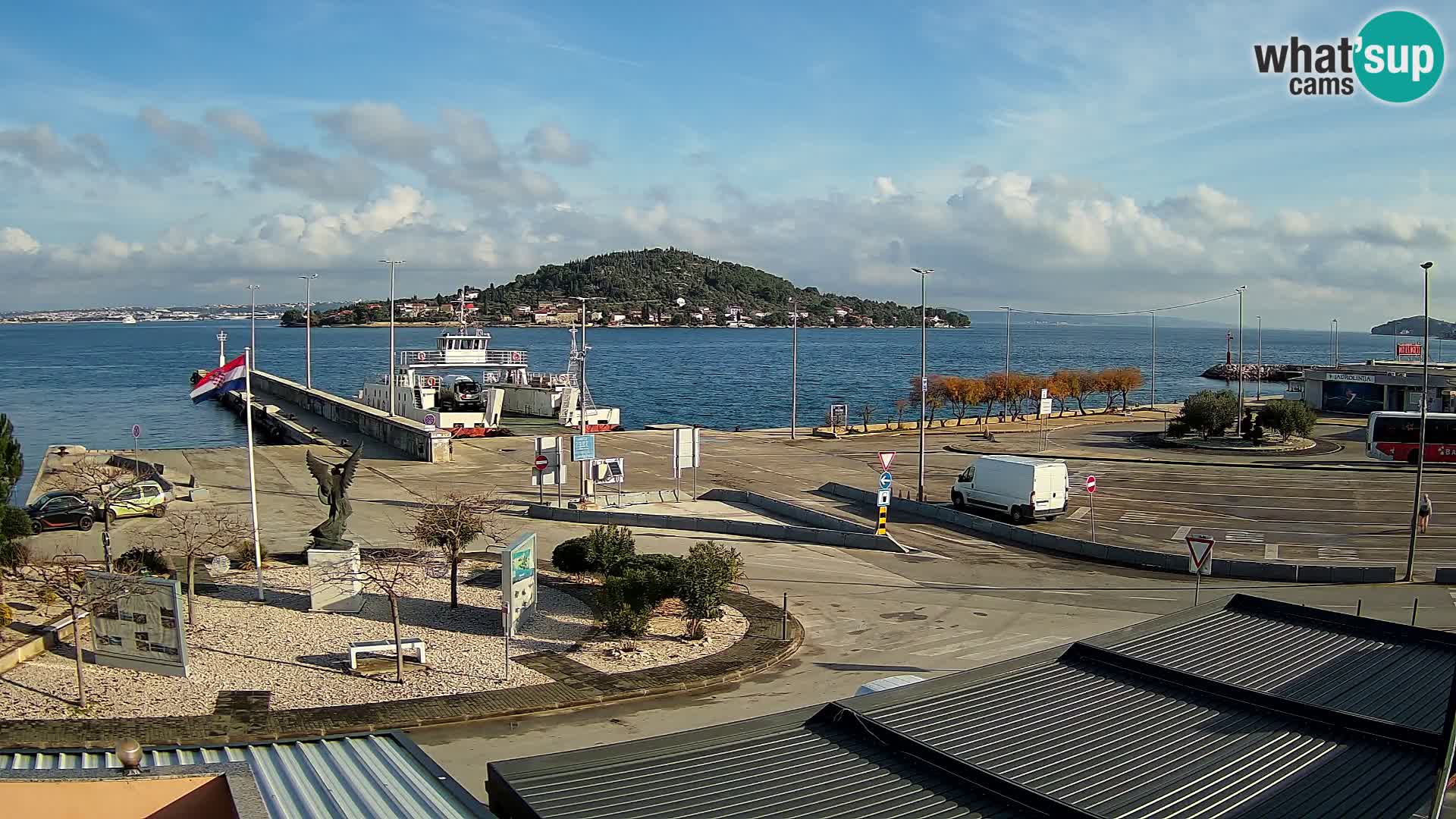 UGLJAN Webcam – Preko-Fähre nach Zadar