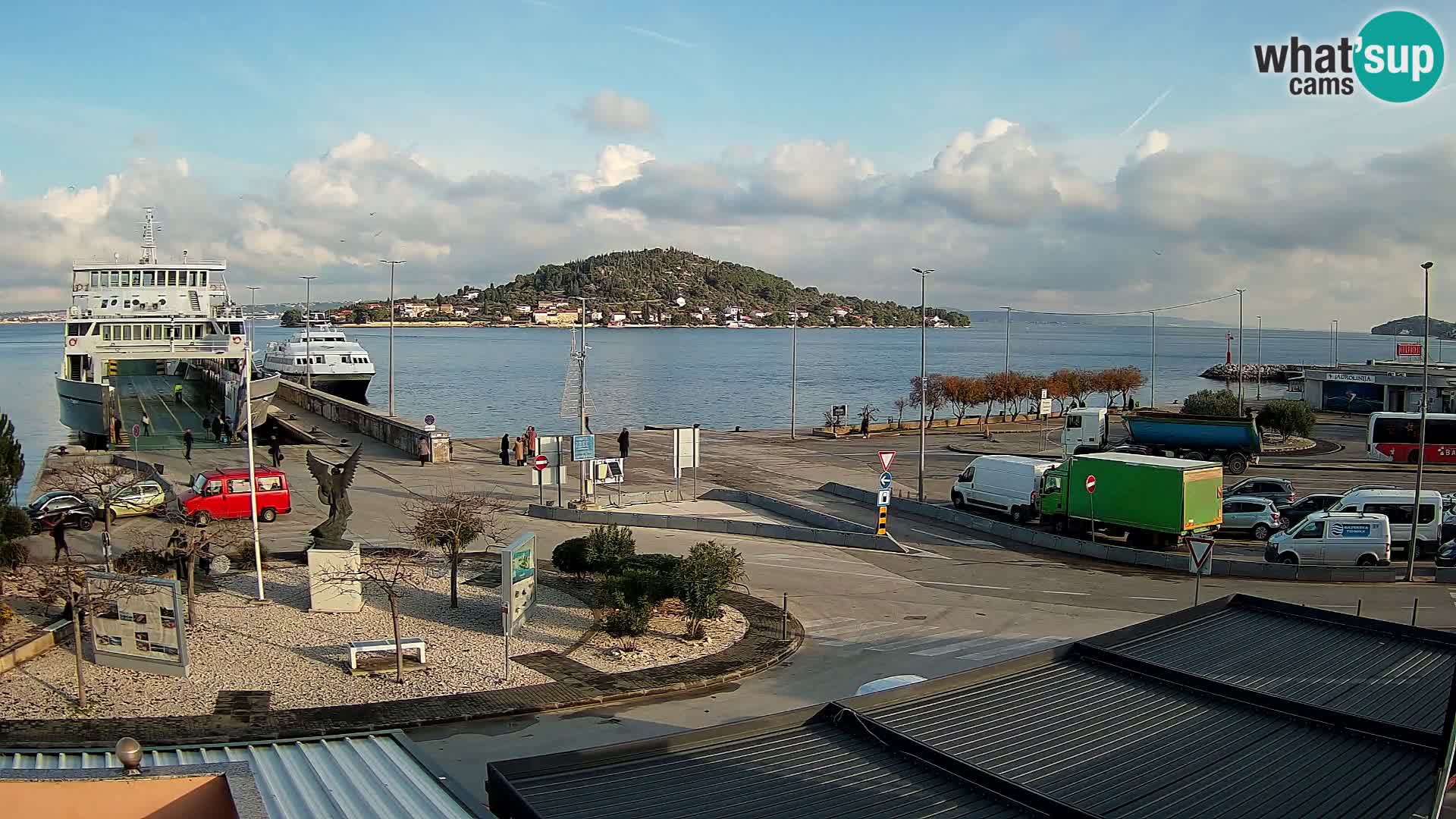 Web cam UGLJAN – Ferry de Preko à Zadar