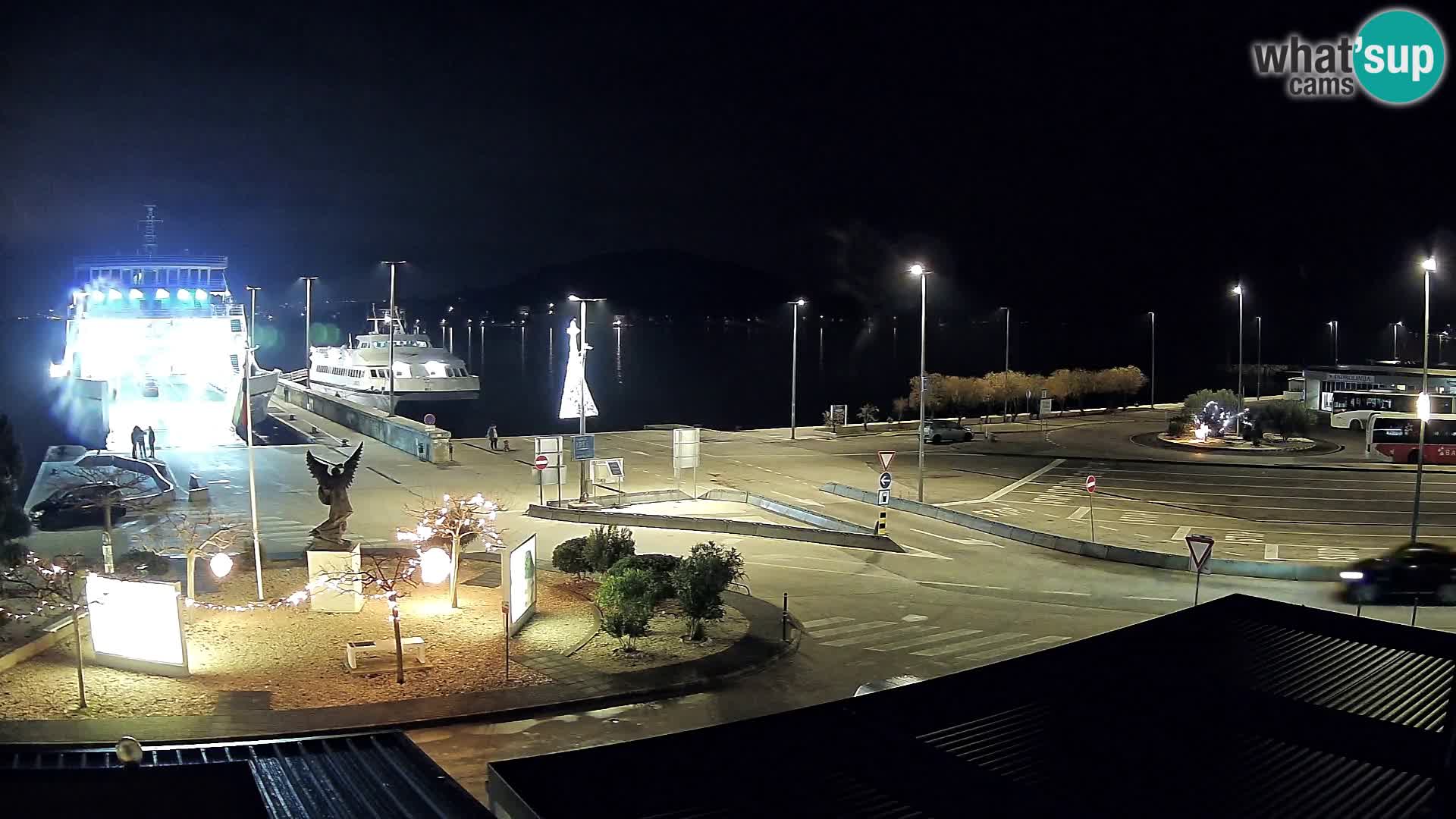 Webcam Ugliano – terminal traghetto da Preko a Zara