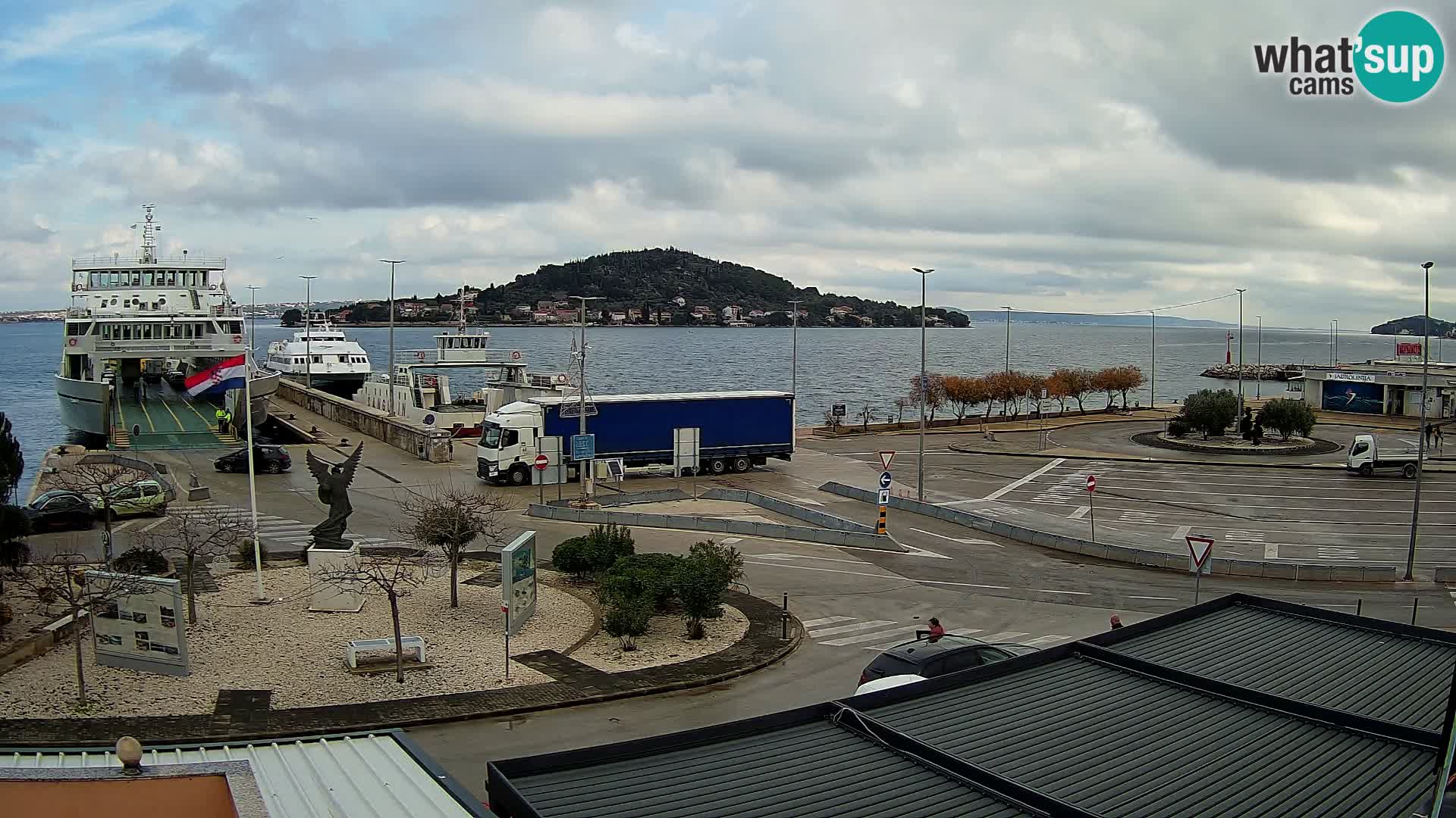 Cámara web UGLJAN – Transportar de Preko a Zadar