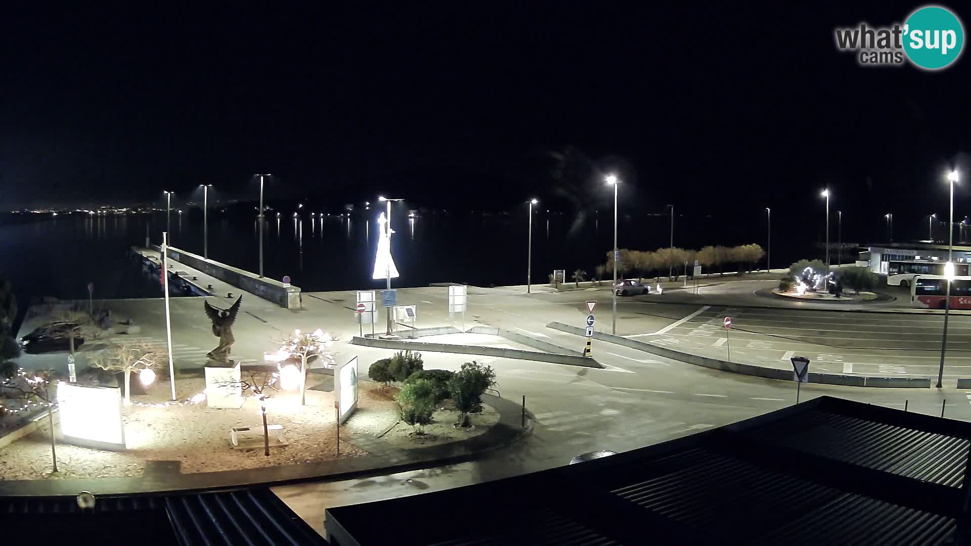 Webcam Ugliano – terminal traghetto da Preko a Zara