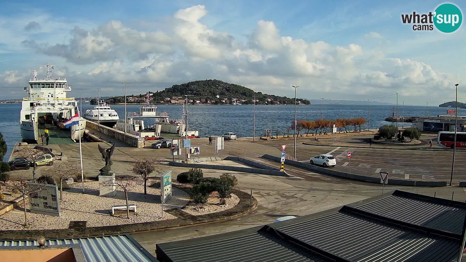 Web cam UGLJAN – Ferry de Preko à Zadar