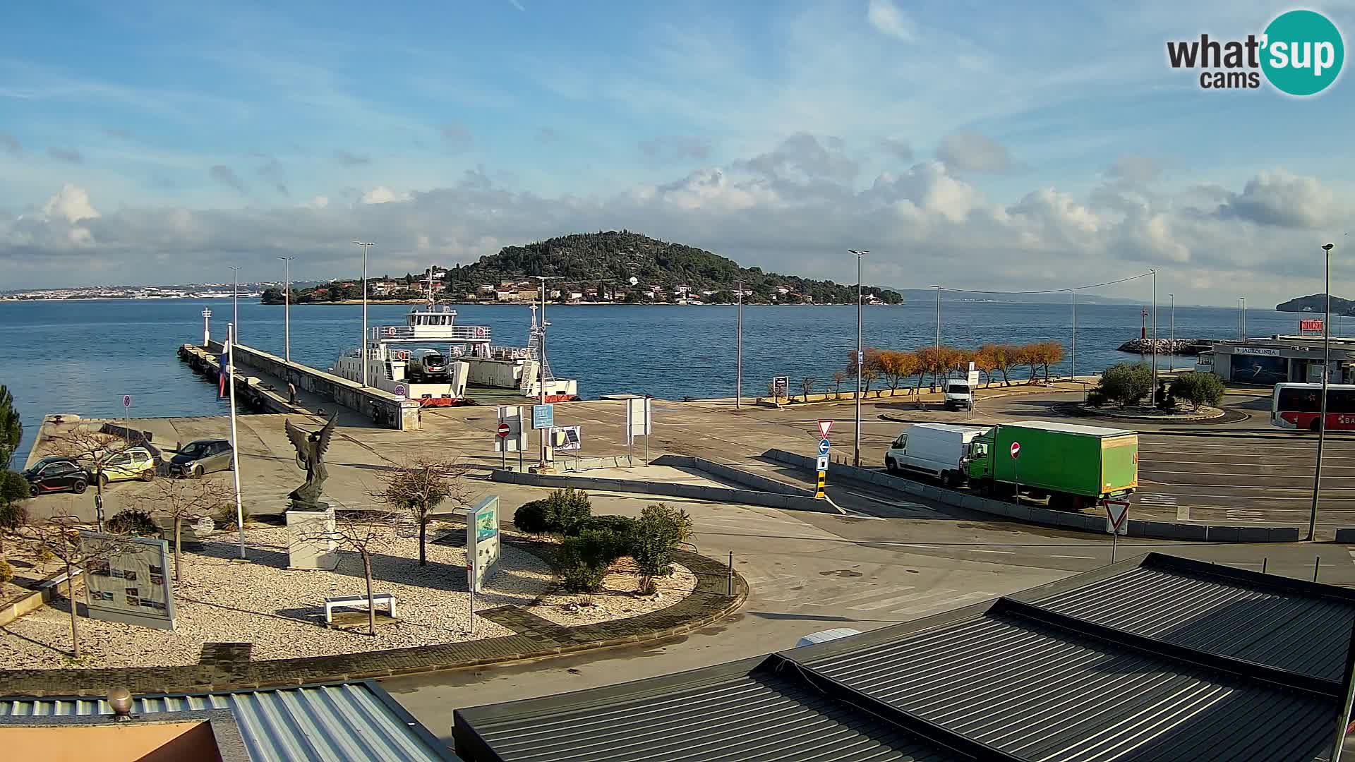 UGLJAN Webcam – Preko-Fähre nach Zadar