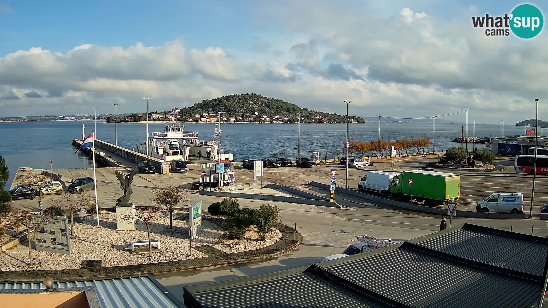 Cámara web UGLJAN – Transportar de Preko a Zadar