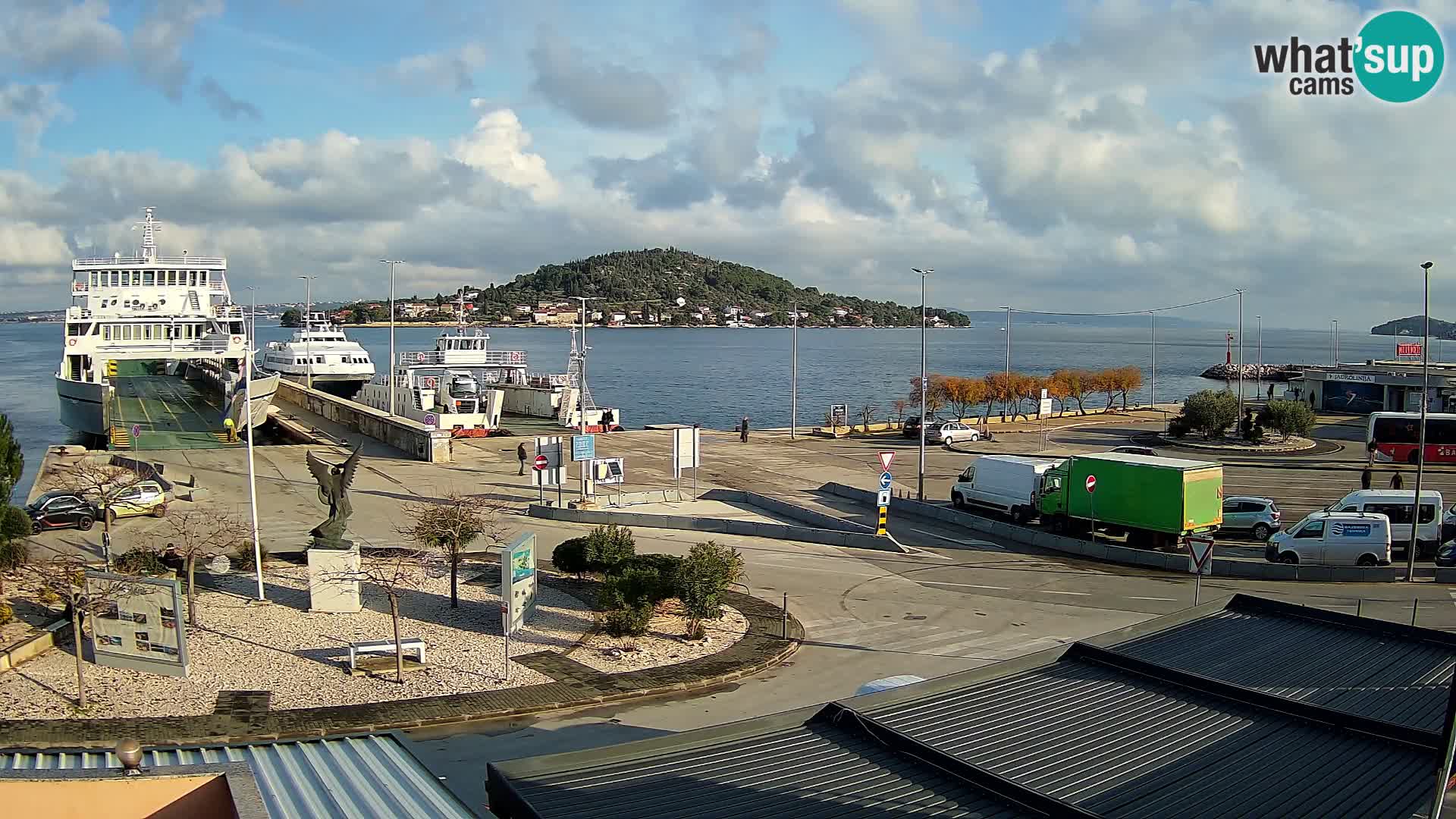 Web cam UGLJAN – Ferry de Preko à Zadar