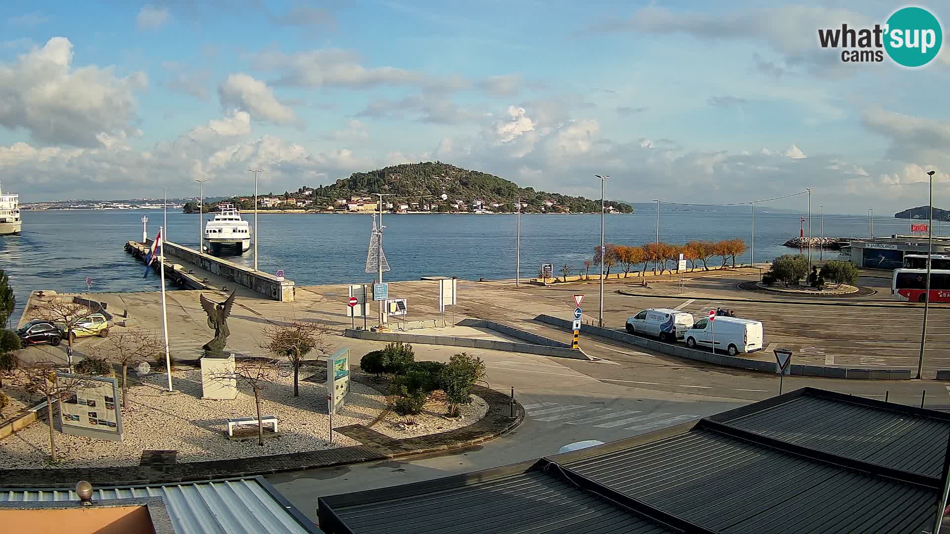 Web cam UGLJAN – Ferry de Preko à Zadar
