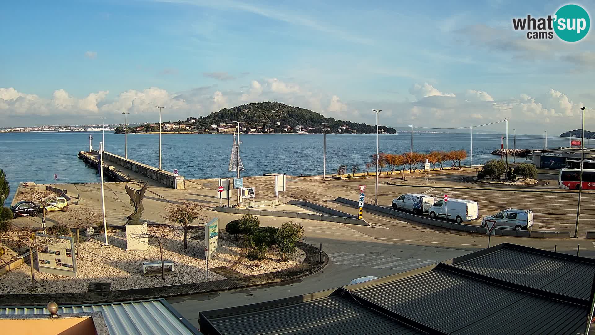 Cámara web UGLJAN – Transportar de Preko a Zadar