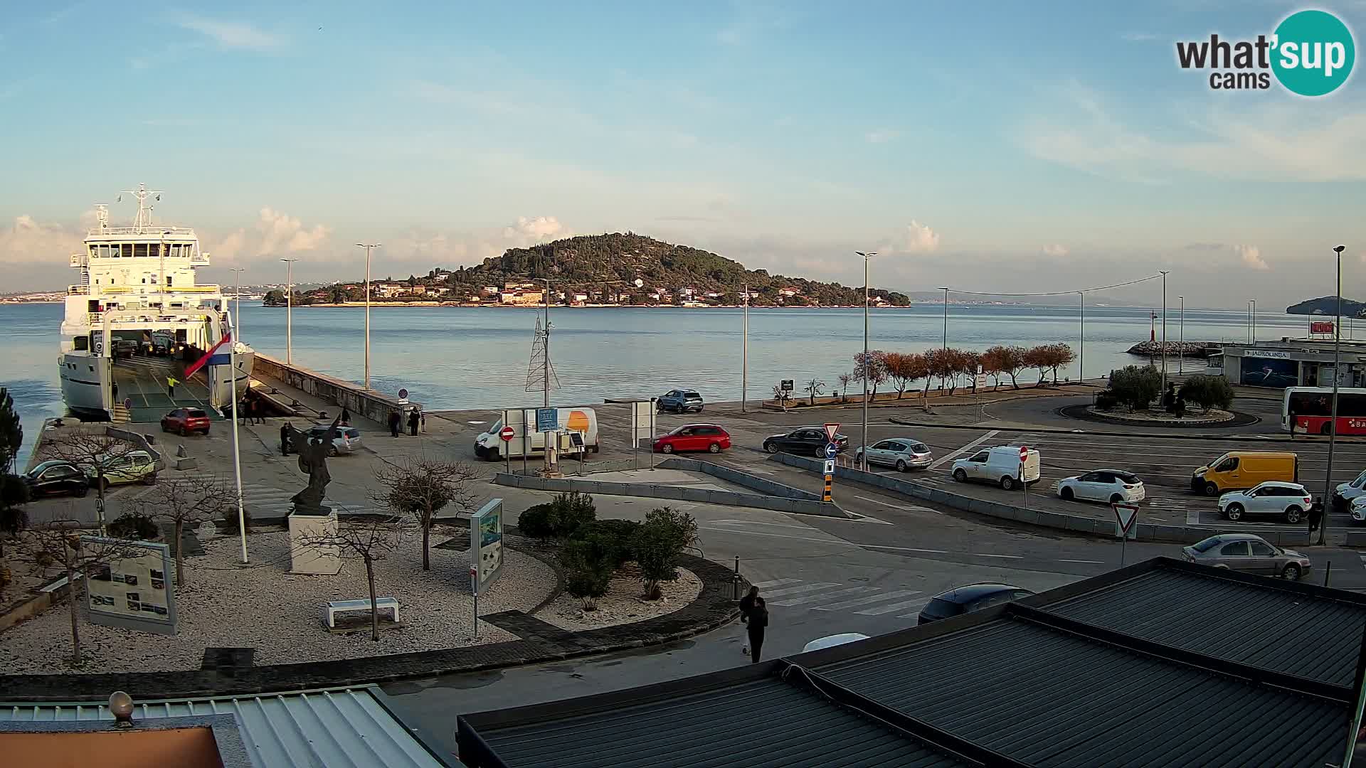 Web cam UGLJAN – Ferry de Preko à Zadar