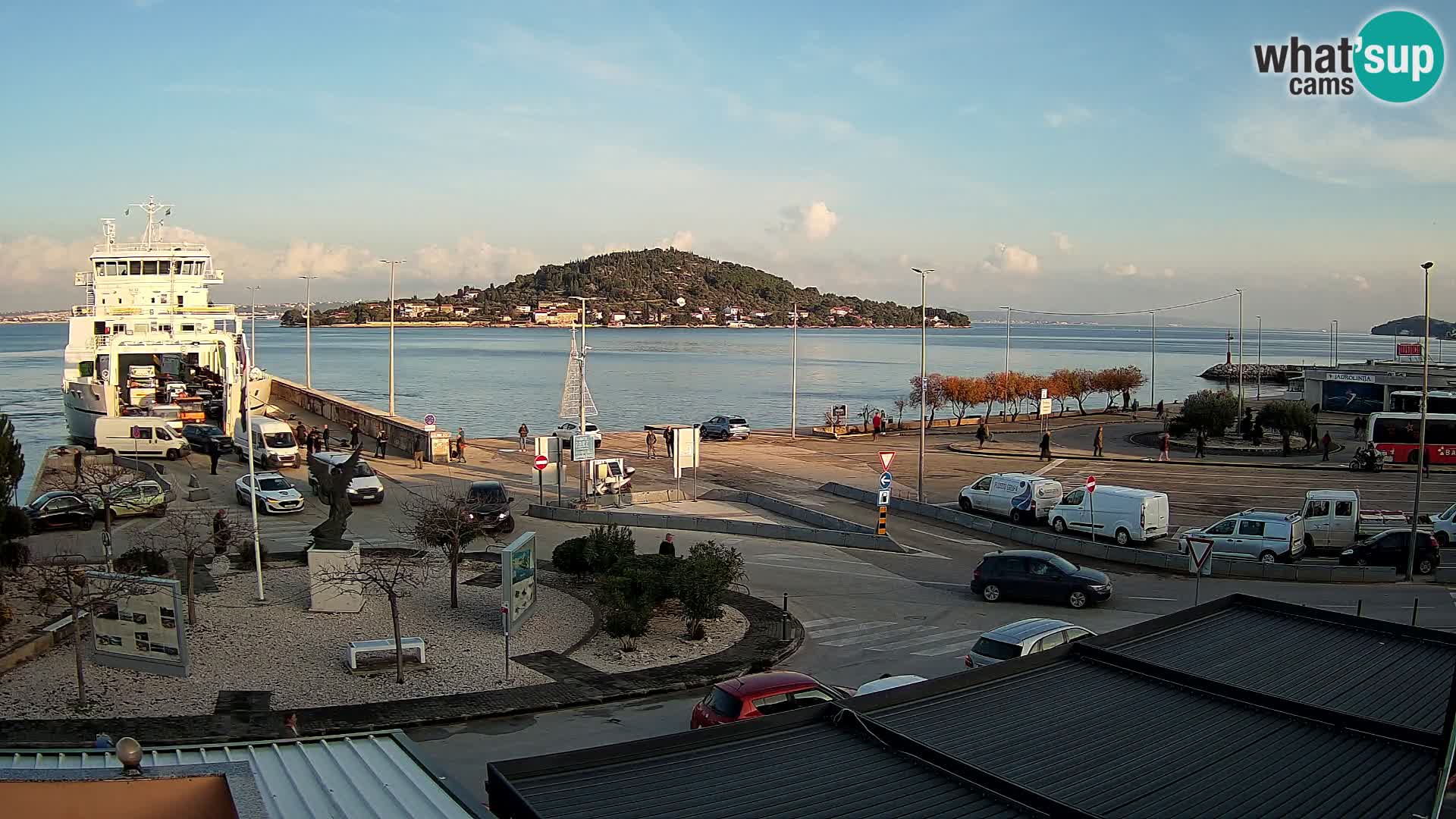 Web cam UGLJAN – Ferry de Preko à Zadar