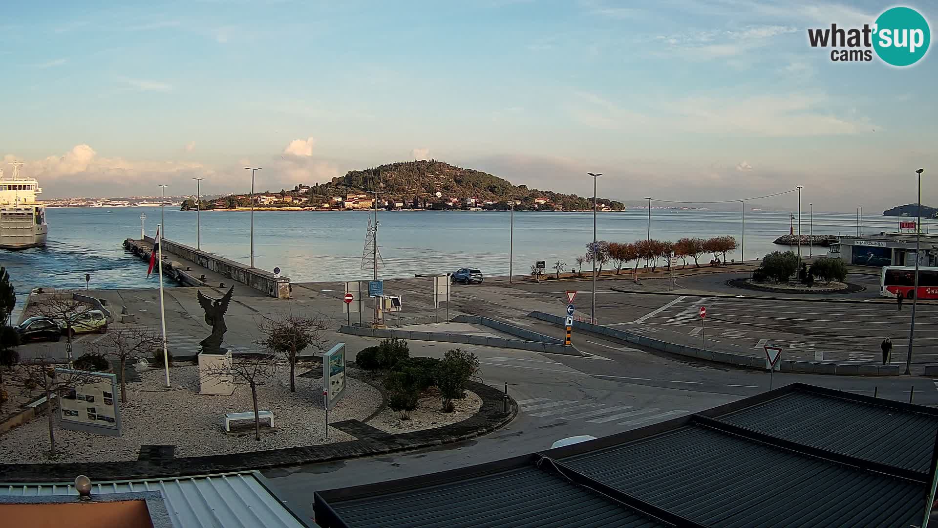 Cámara web UGLJAN – Transportar de Preko a Zadar