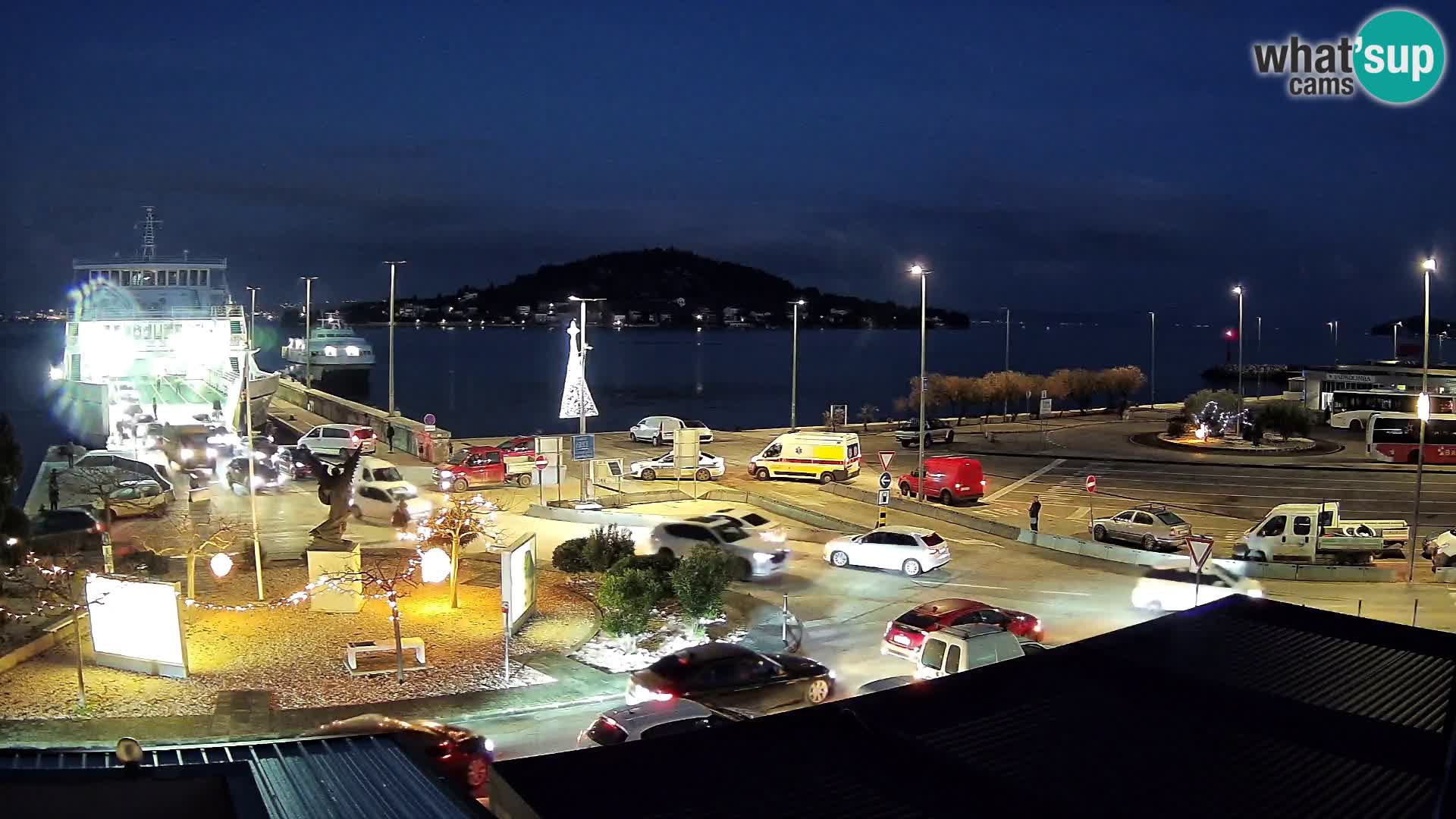 Cámara web UGLJAN – Transportar de Preko a Zadar