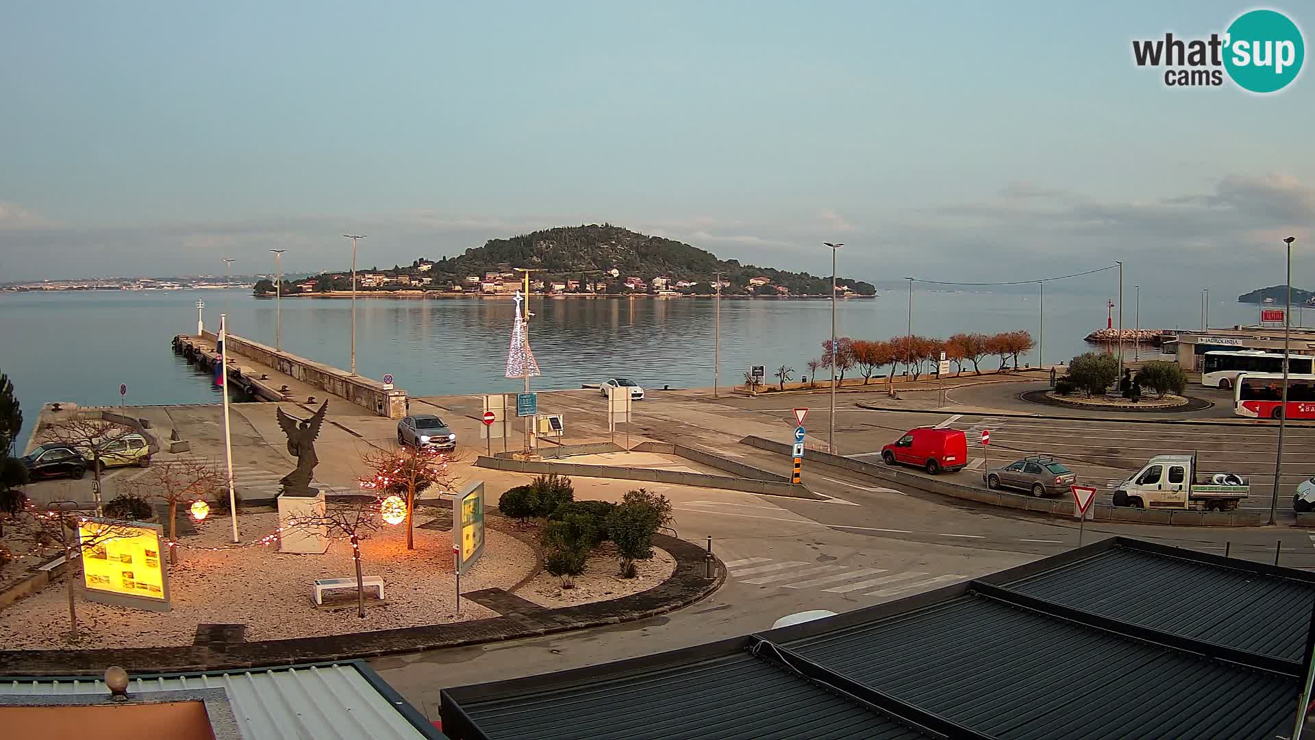 Spletna kamera Ugljan – trajekt Preko – Zadar