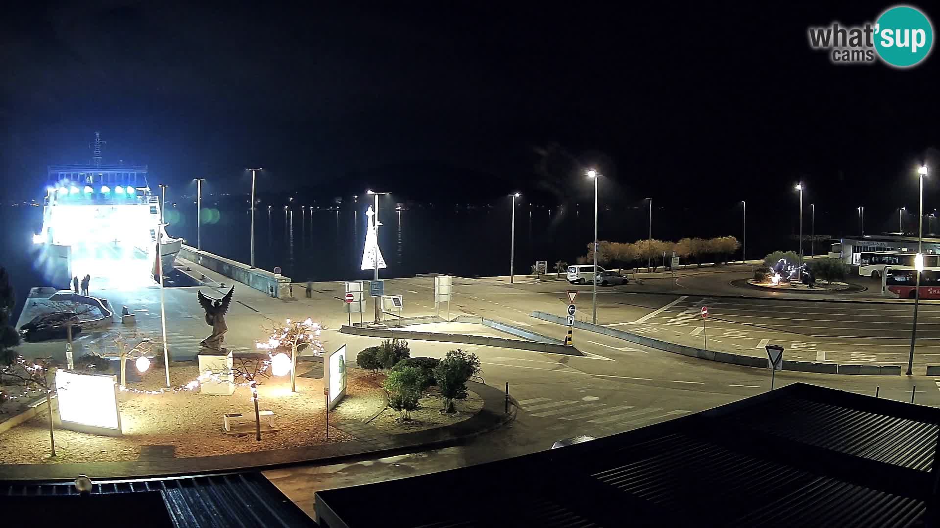 Spletna kamera Ugljan – trajekt Preko – Zadar