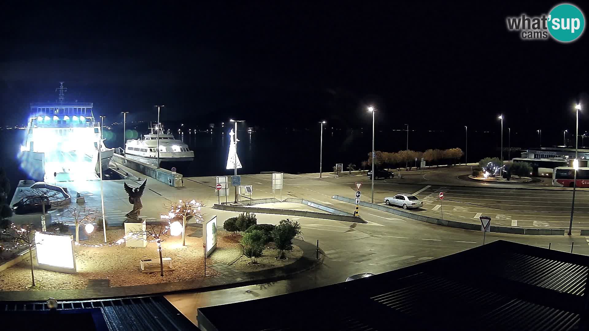 Webcam Ugliano – terminal traghetto da Preko a Zara