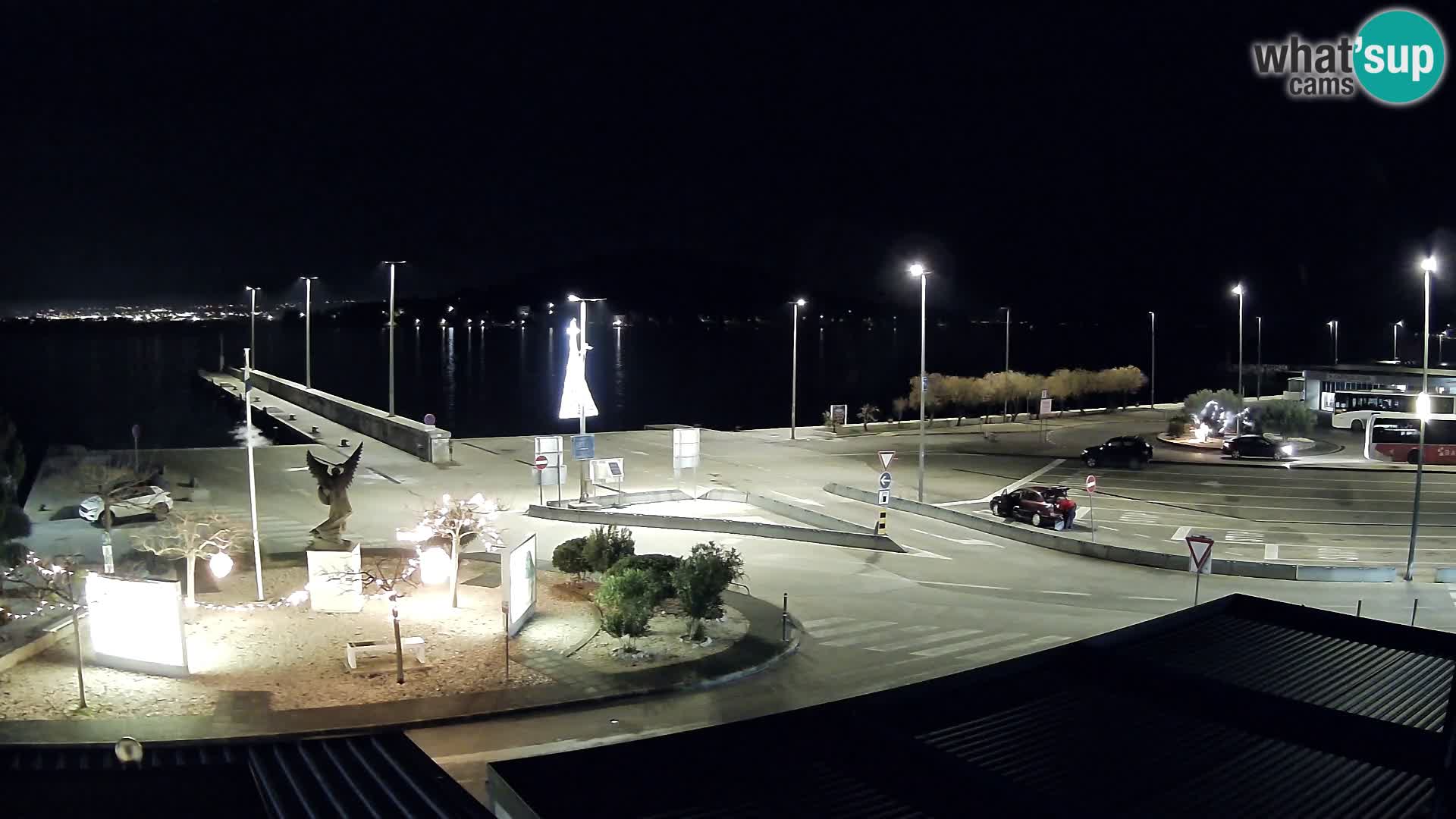 Webcam Ugliano – terminal traghetto da Preko a Zara