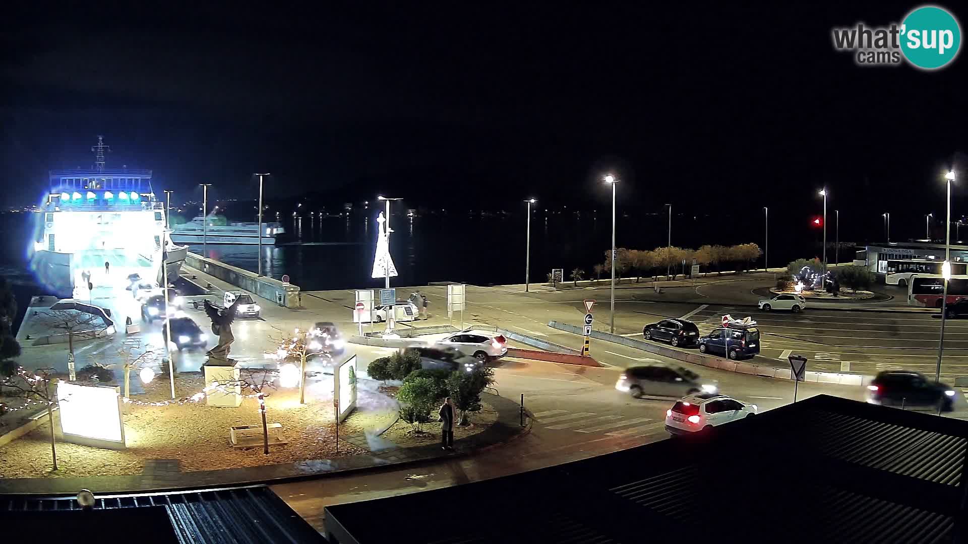 Webcam Ugljan – Preko Ferry to Zadar
