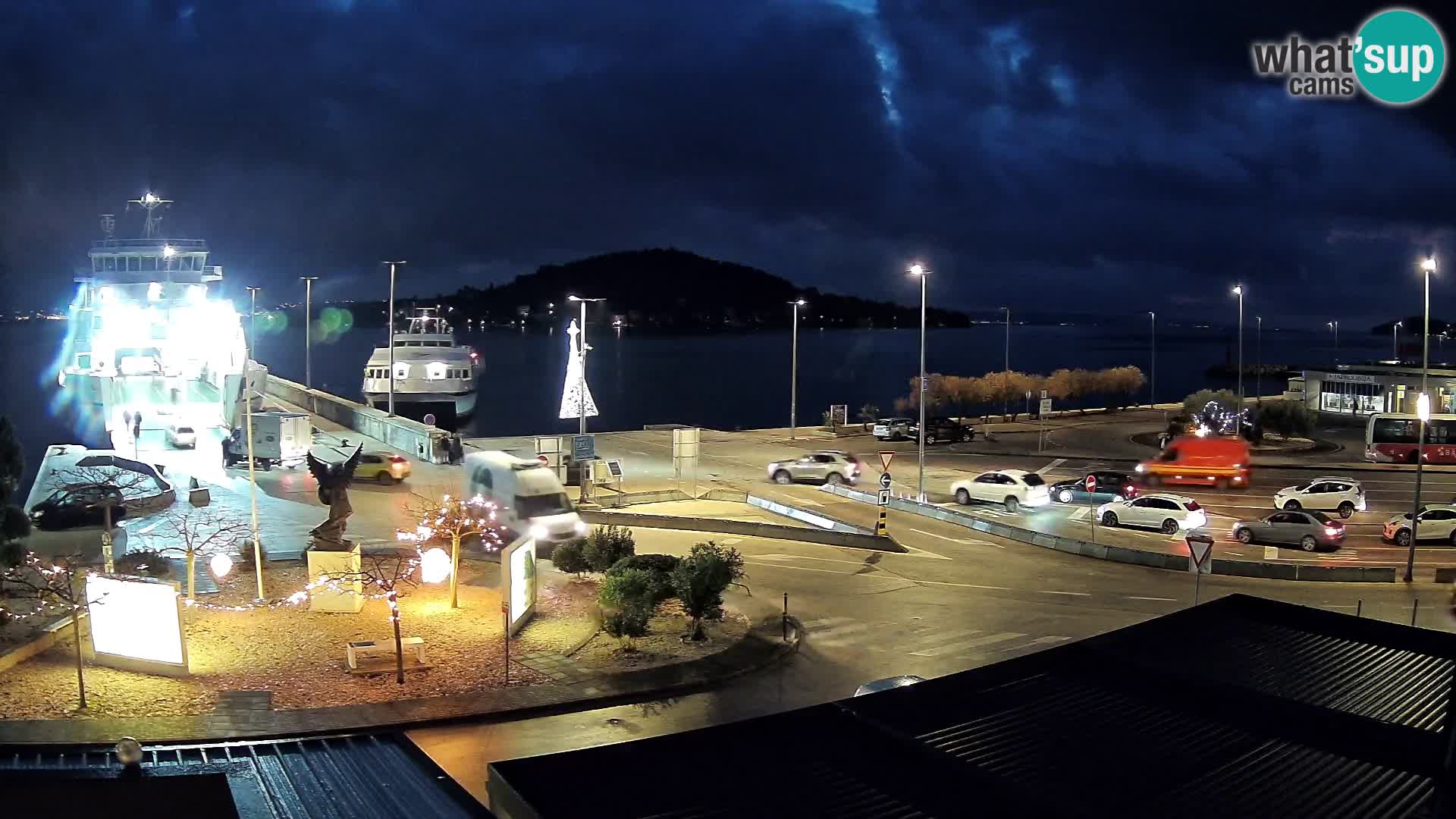 Spletna kamera Ugljan – trajekt Preko – Zadar