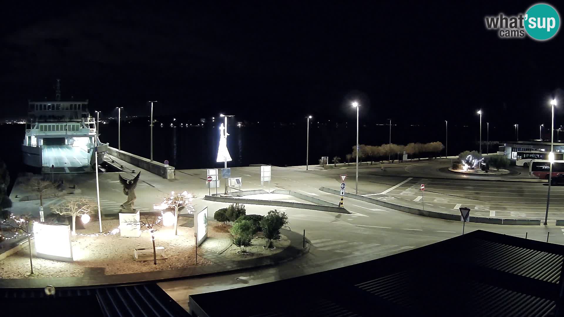 Web kamera Ugljan – Preko trajekt za Zadar