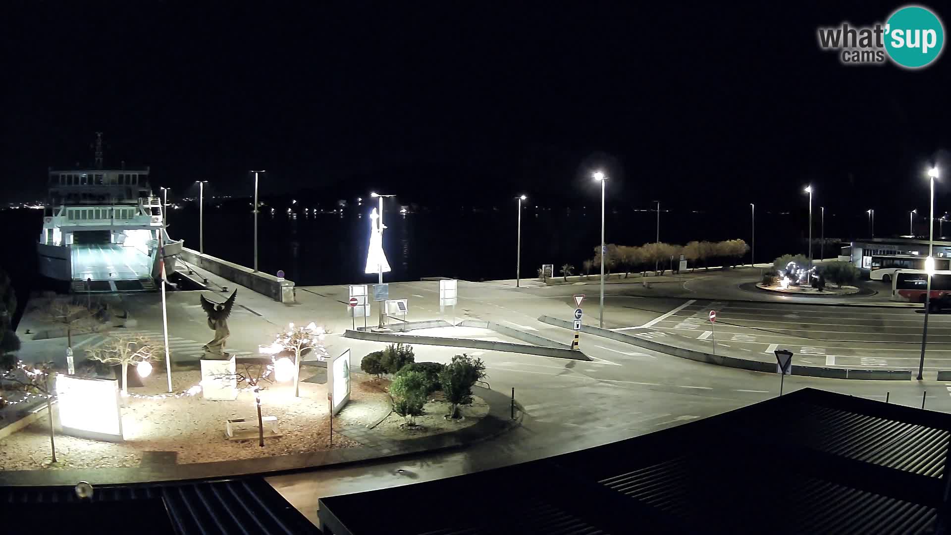 Webcam Ugliano – terminal traghetto da Preko a Zara