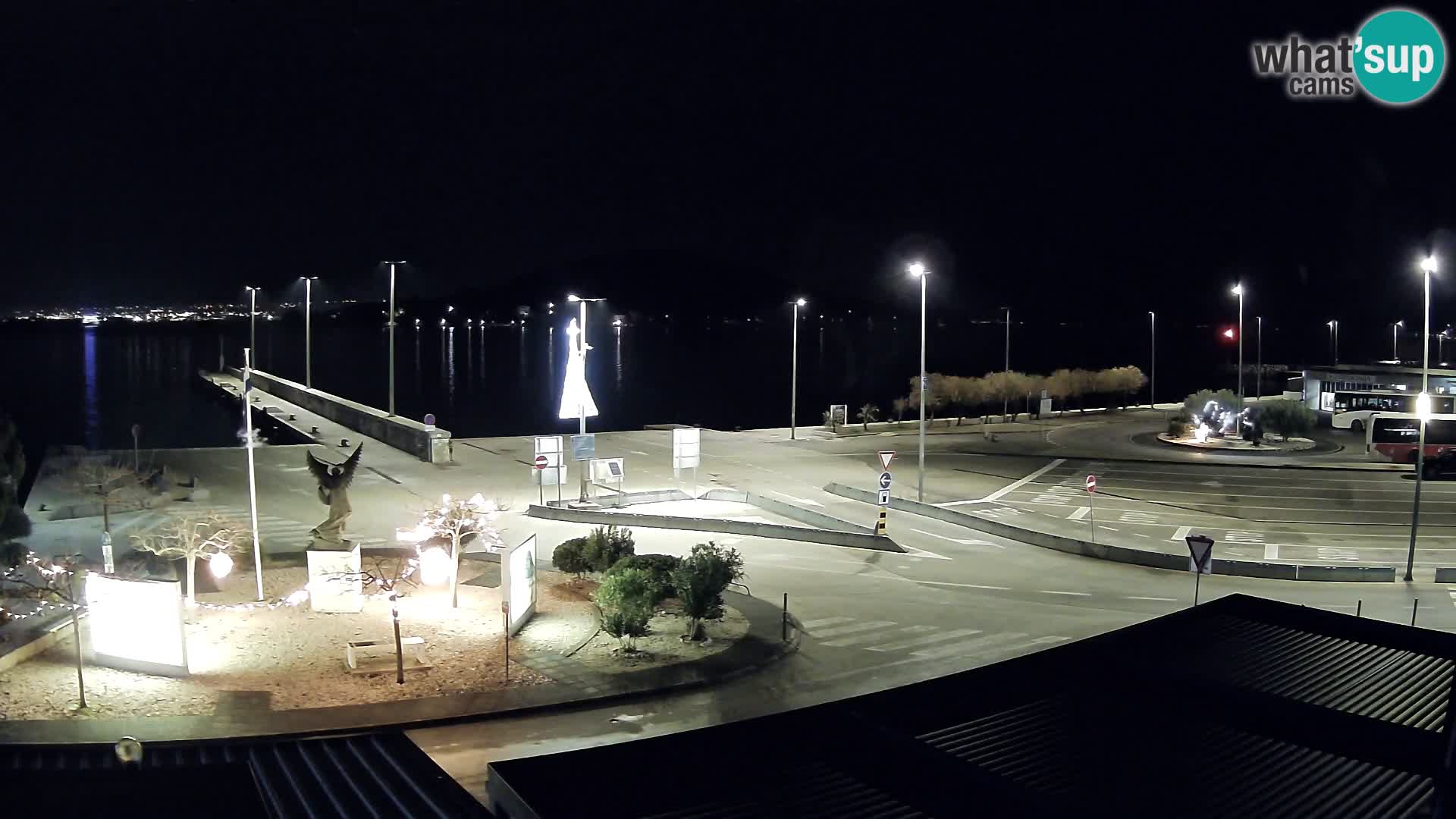 Webcam Ugliano – terminal traghetto da Preko a Zara