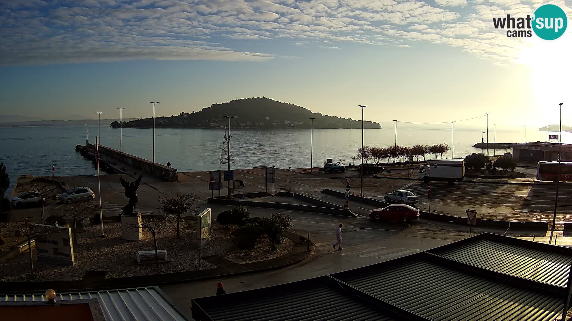 Webcam Ugljan – Preko Ferry to Zadar