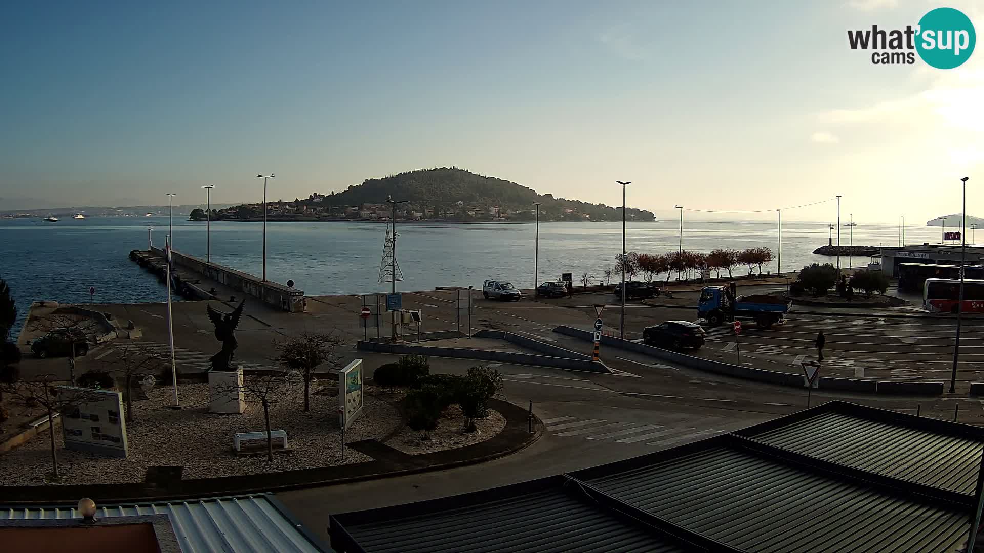 Webcam Ugljan – Preko Ferry to Zadar