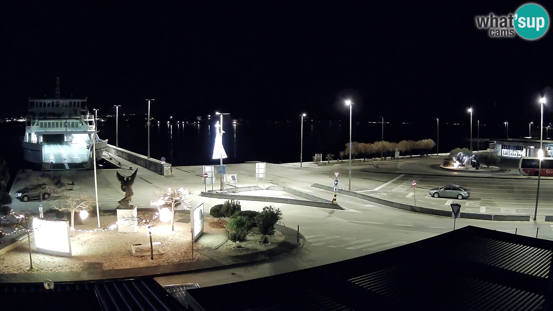 Webcam Ugliano – terminal traghetto da Preko a Zara