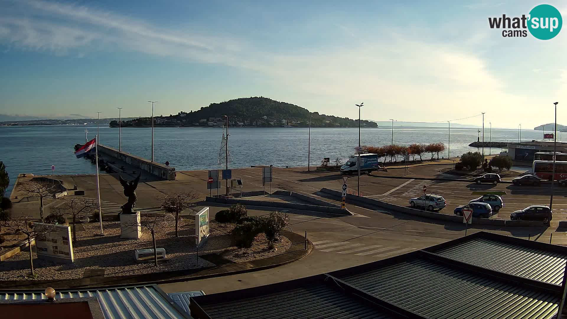 Cámara web UGLJAN – Transportar de Preko a Zadar