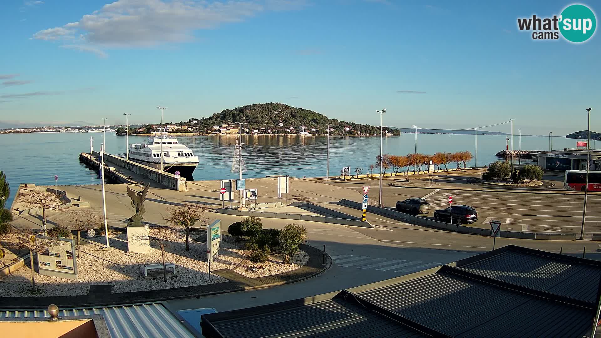 Web cam UGLJAN – Ferry de Preko à Zadar