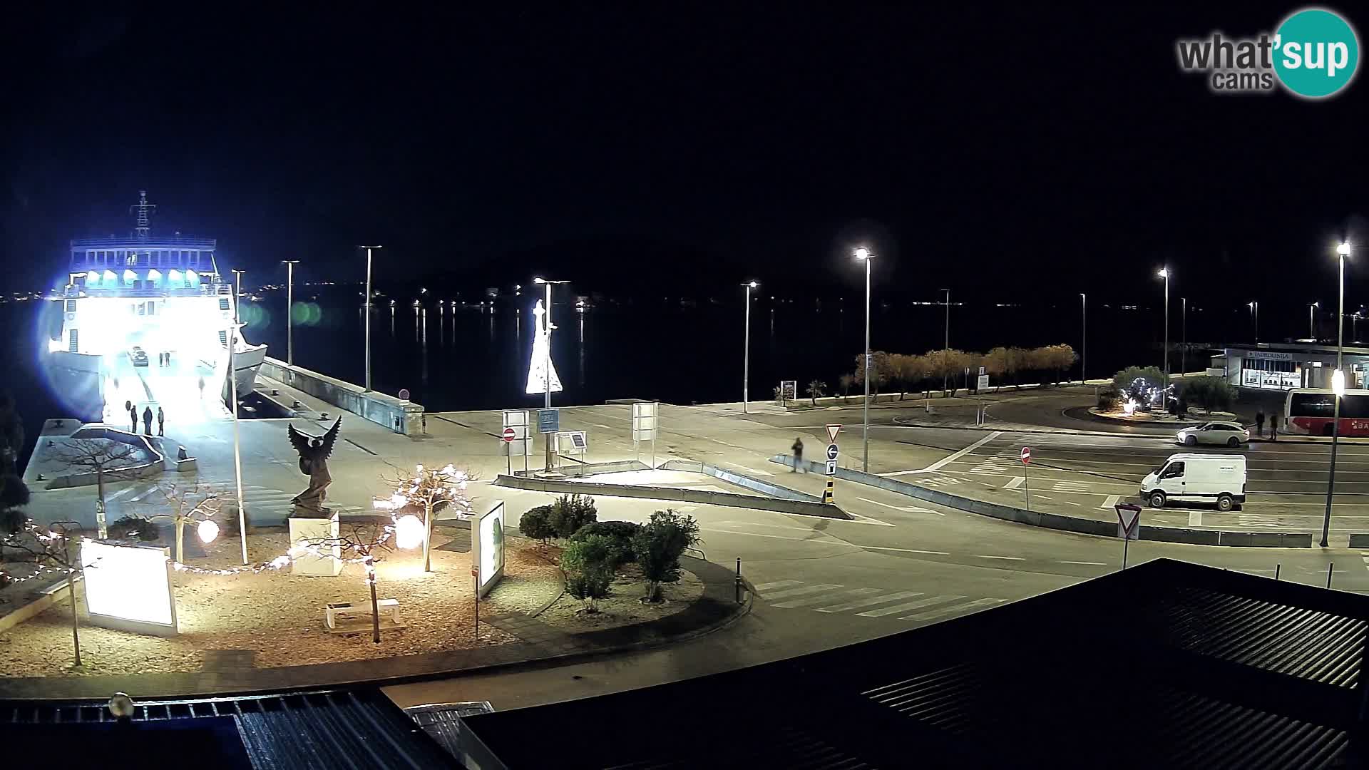 Spletna kamera Ugljan – trajekt Preko – Zadar