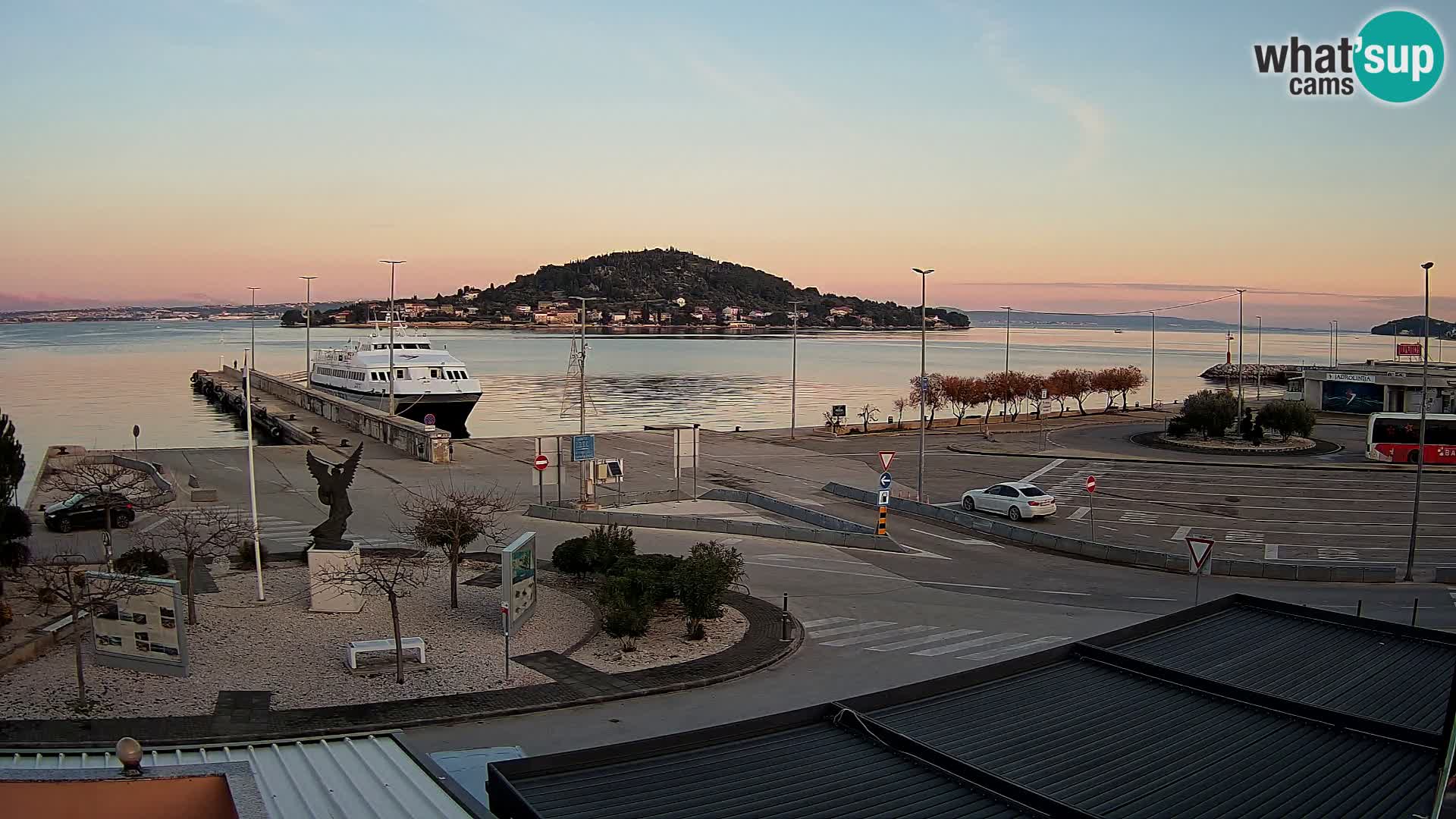 UGLJAN Webcam – Preko-Fähre nach Zadar