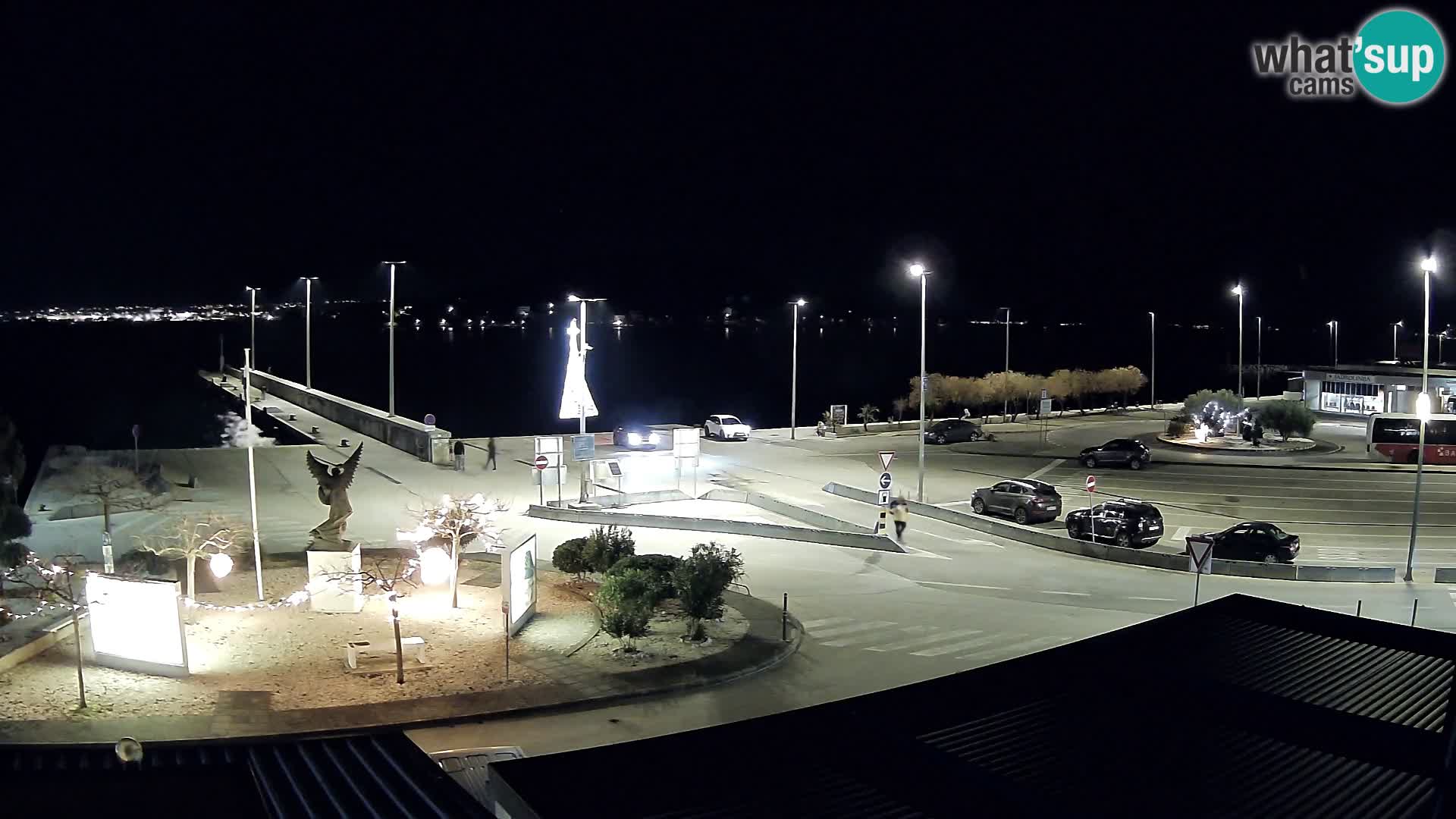 Spletna kamera Ugljan – trajekt Preko – Zadar