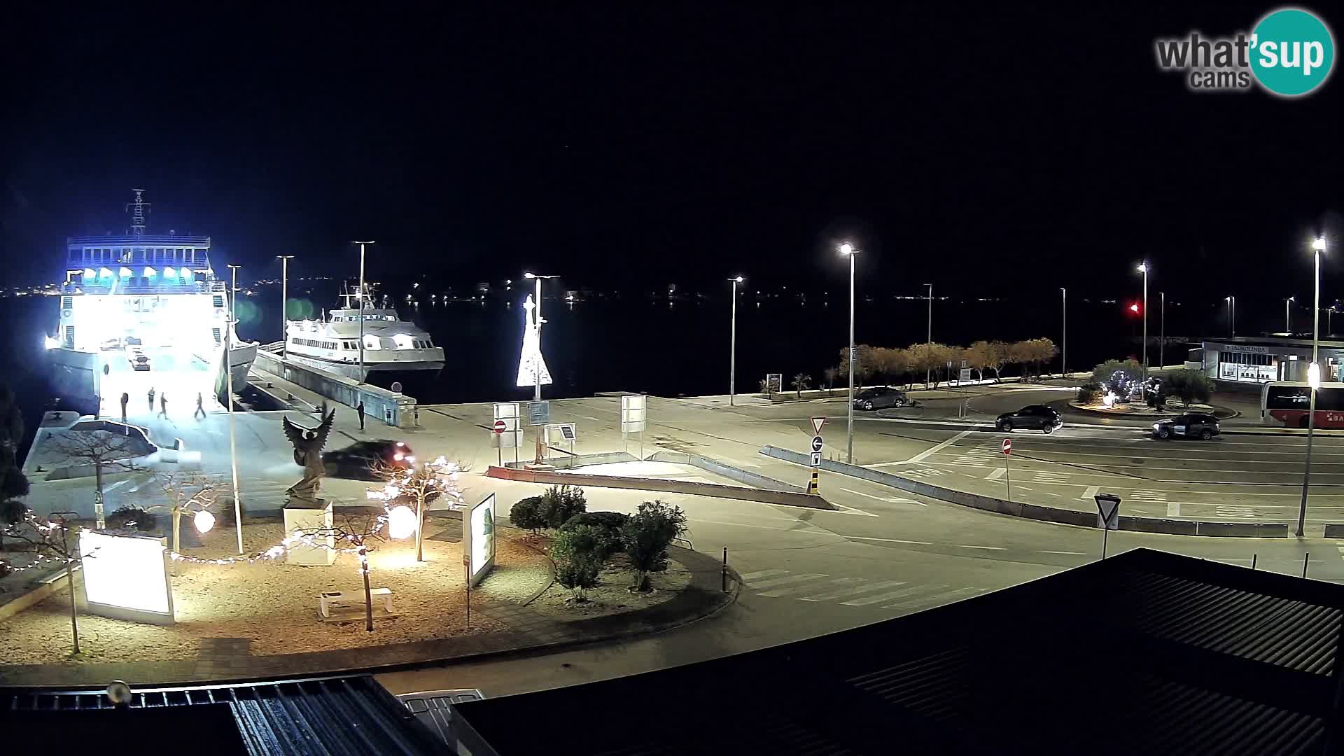 Webcam Ugljan – Preko Ferry to Zadar