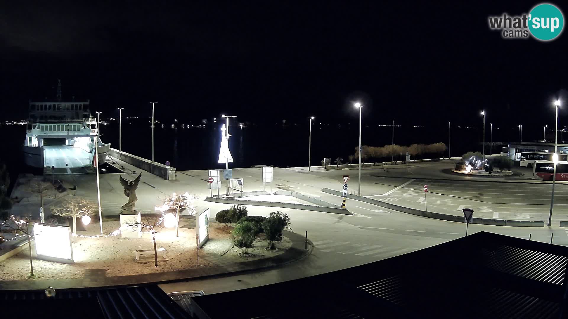 Web kamera Ugljan – Preko trajekt za Zadar