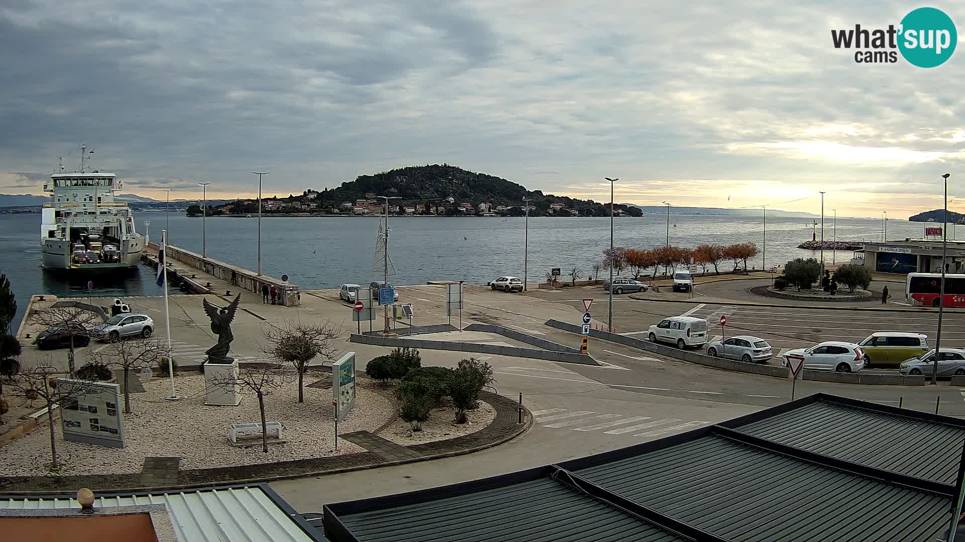 UGLJAN Webcam – Preko-Fähre nach Zadar